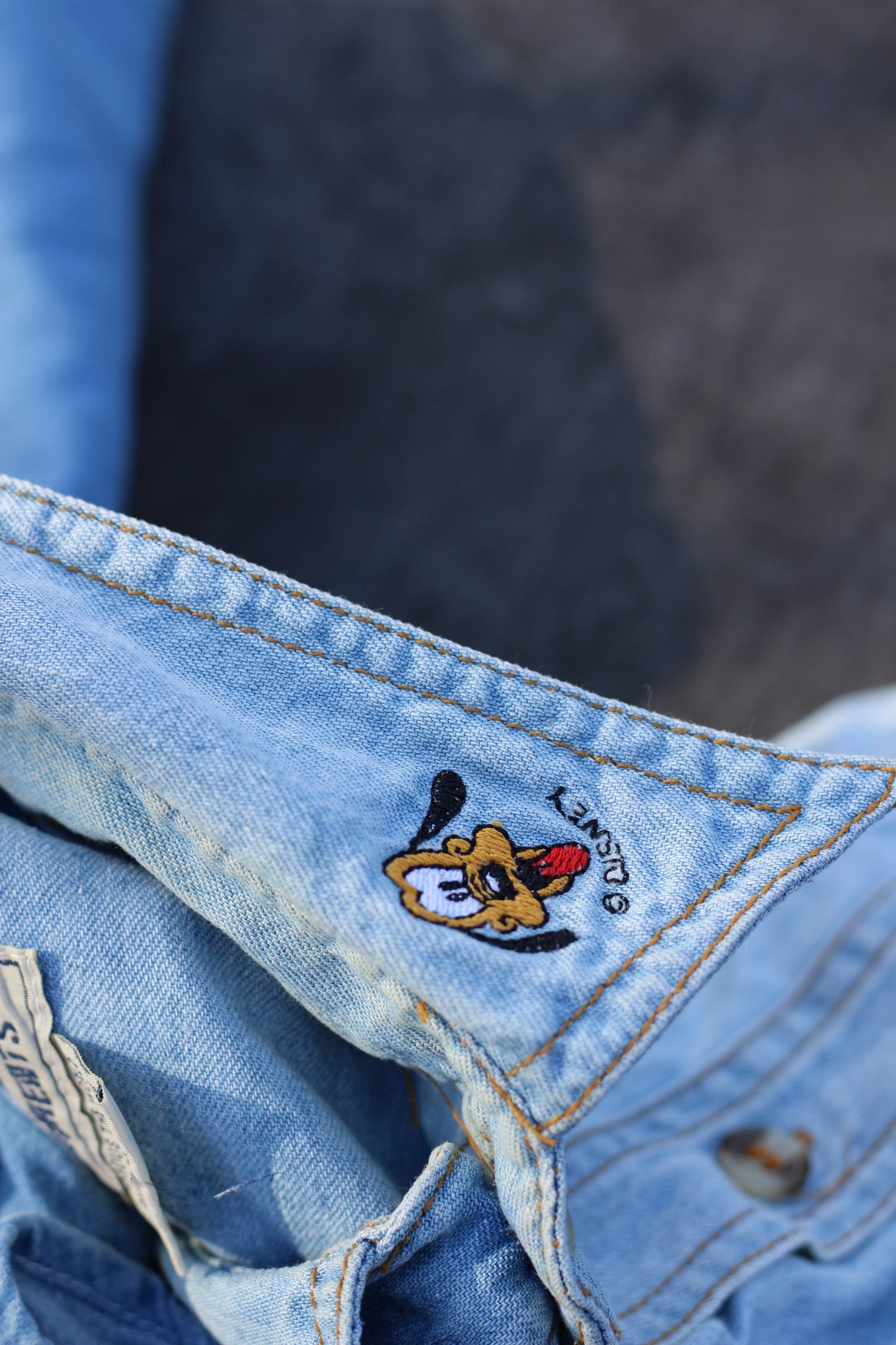 Men's design denim shirt x4点