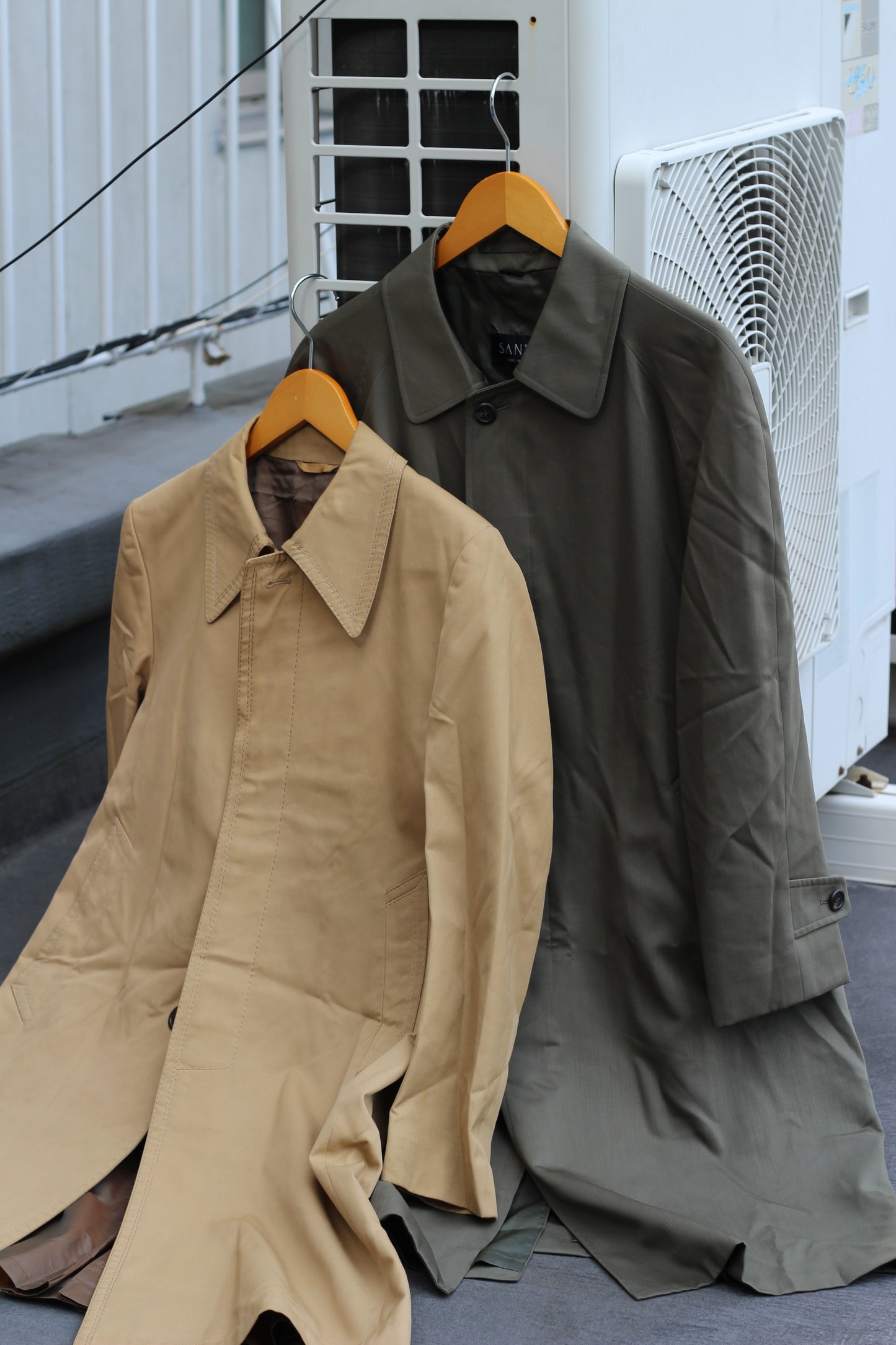 Men's Trench Coats & Balcamen Coats x3点