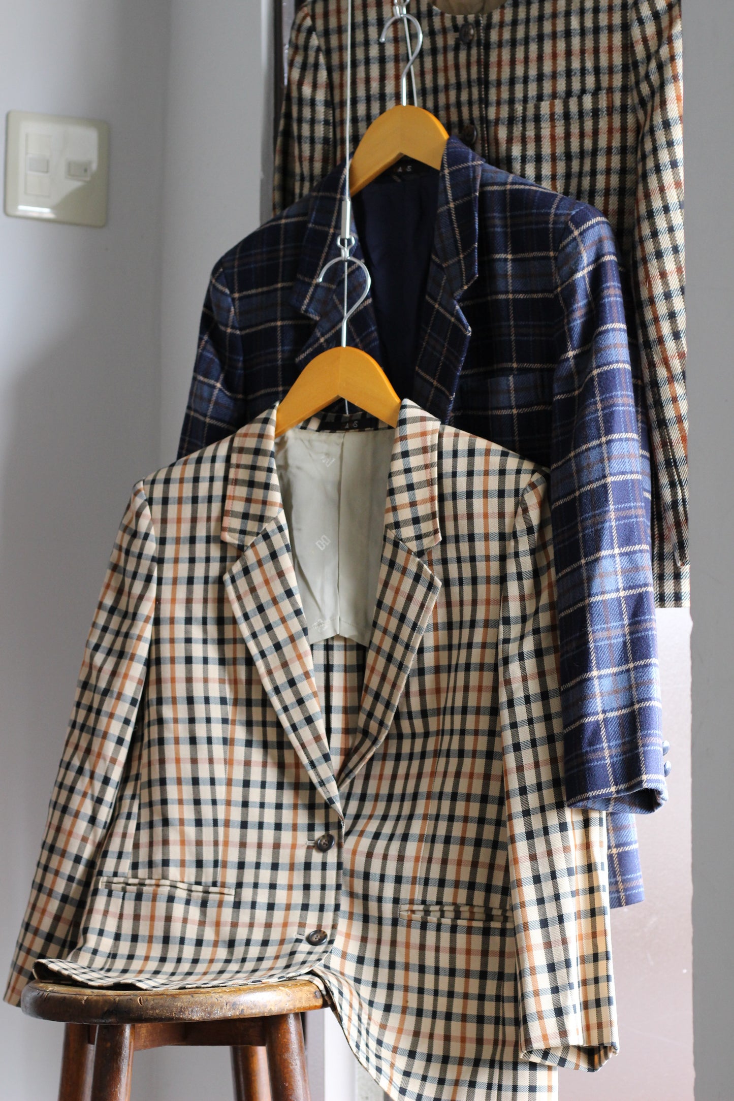 Daks Check Jacket x4点