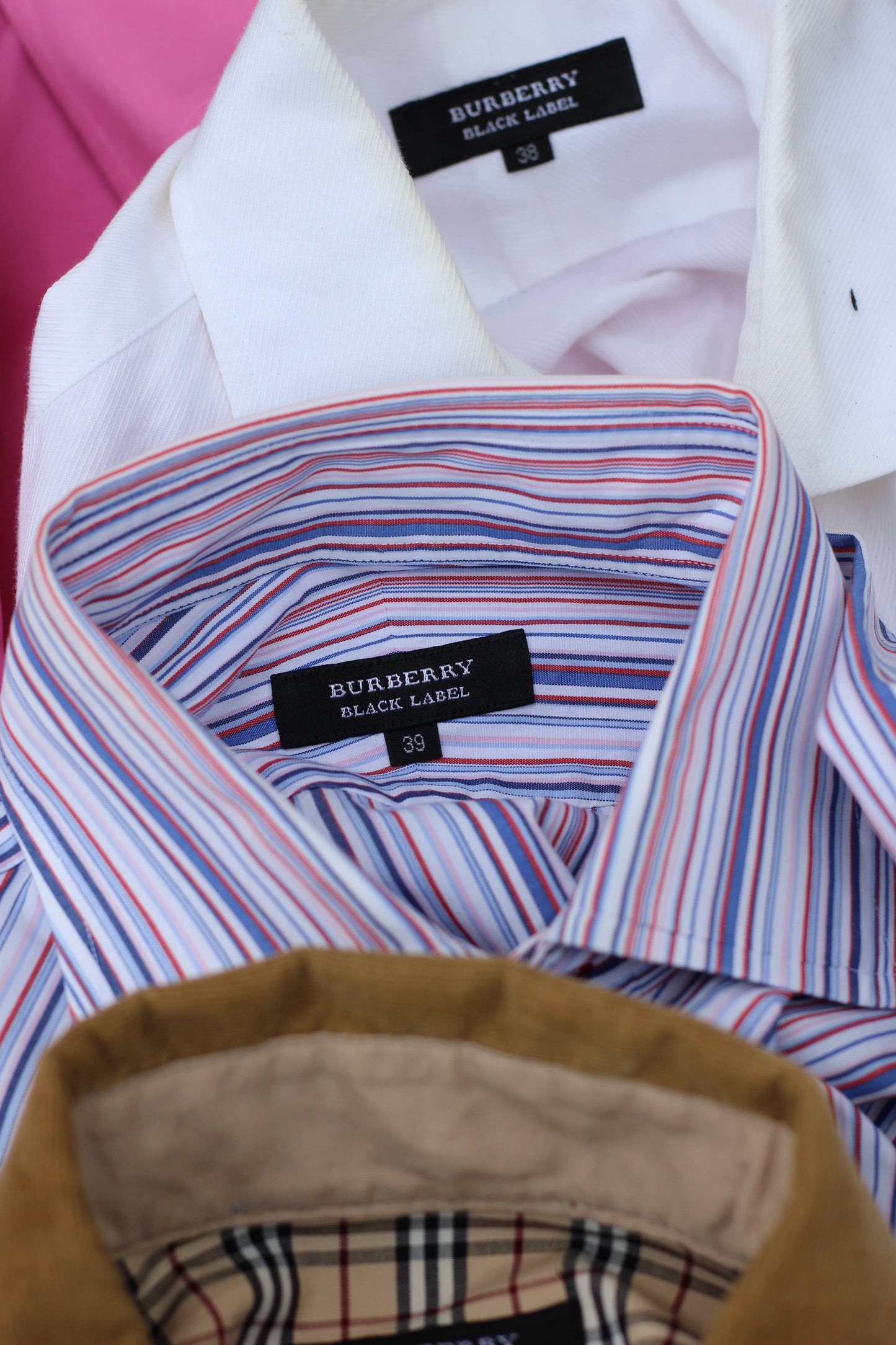 Men's Burberry Long Sleeve Shirt x11点
