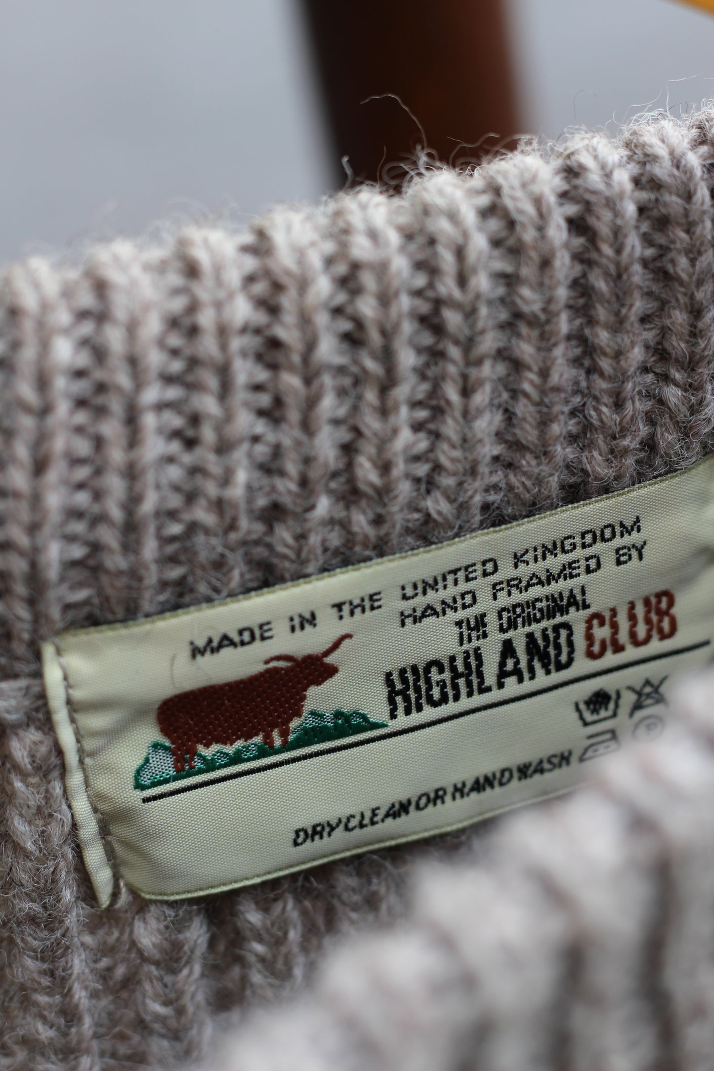 Men's Vintage Cowichan Sweater & Elbow Patch Low Gauge Sweater x2点