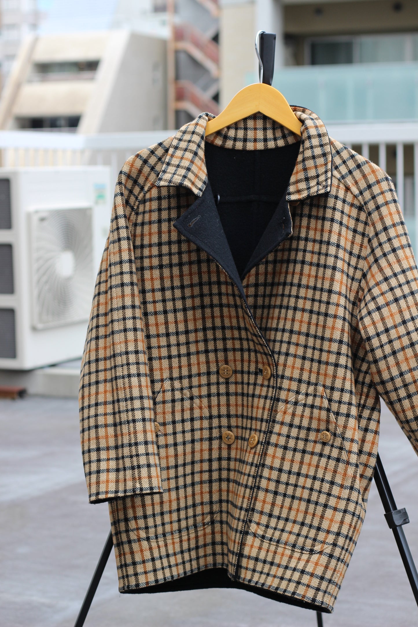 Daks Check Coat x2点
