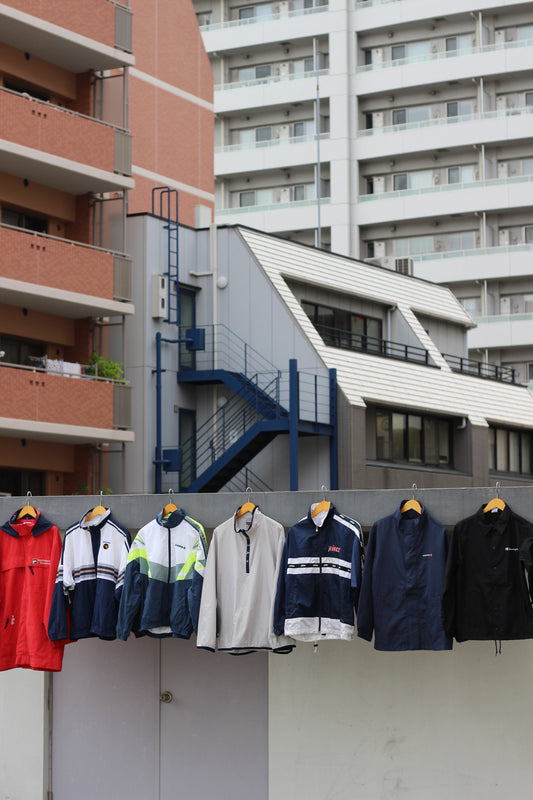 Vintage Design Nylon Jacket x7点