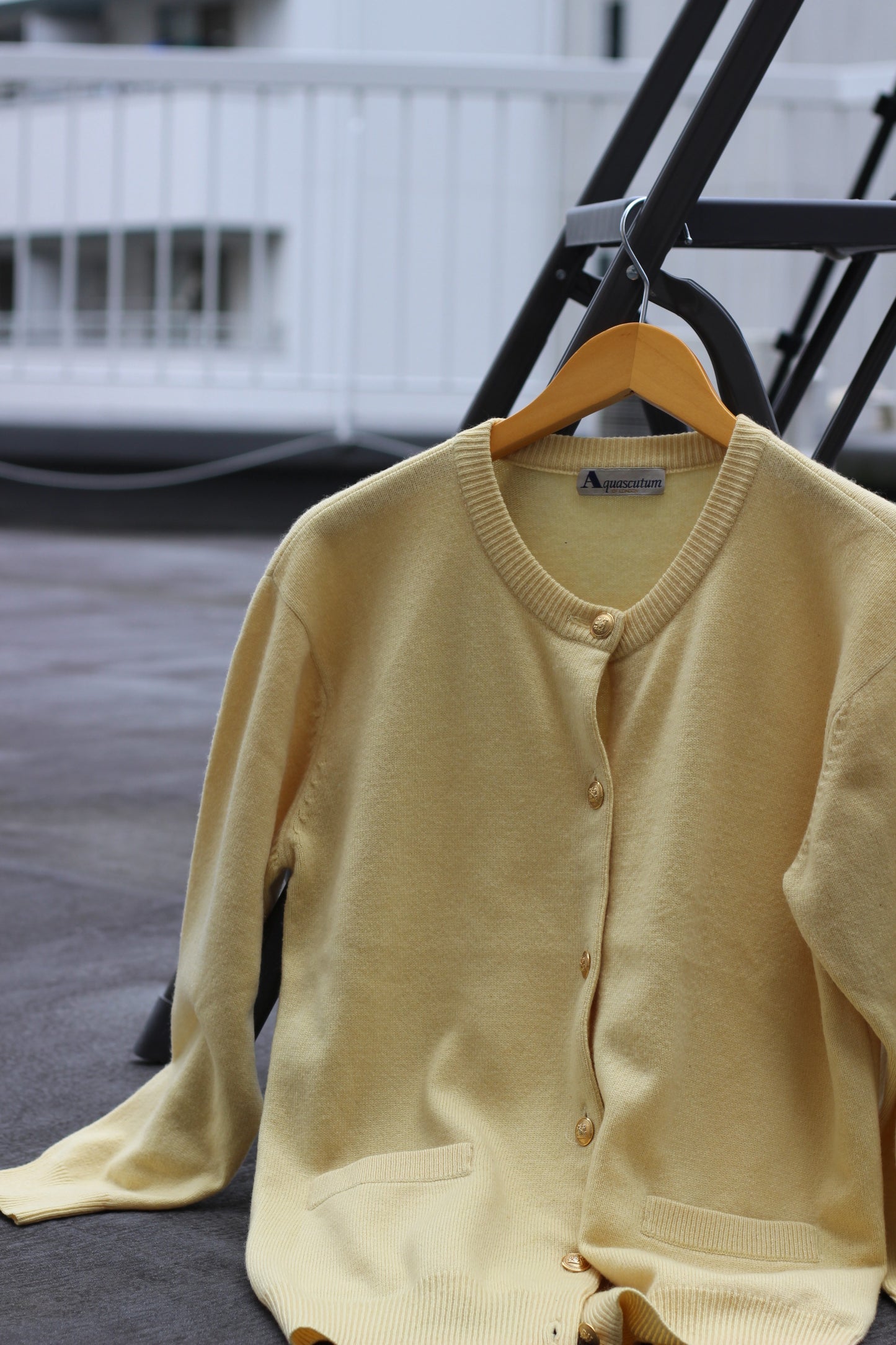Old Christian Dior & Aquascutum 100% Cashmere Knit x2点