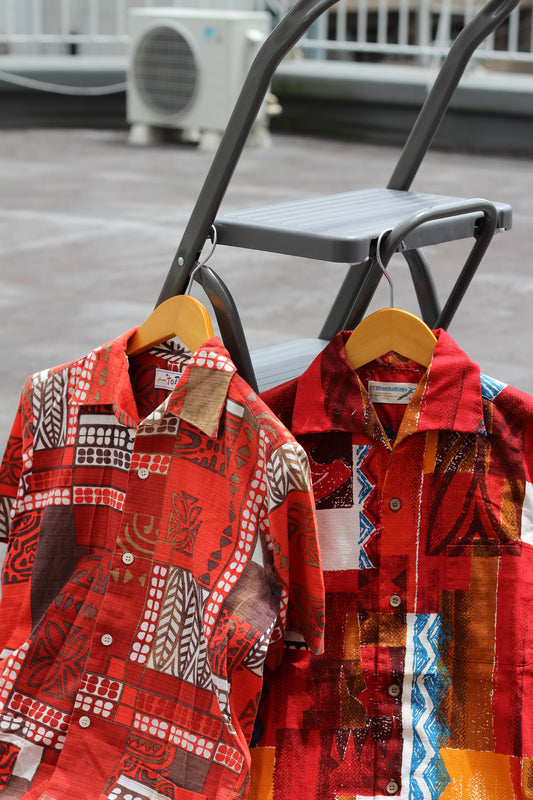 70-80's Men's Vintage Aloha Shirt x2点