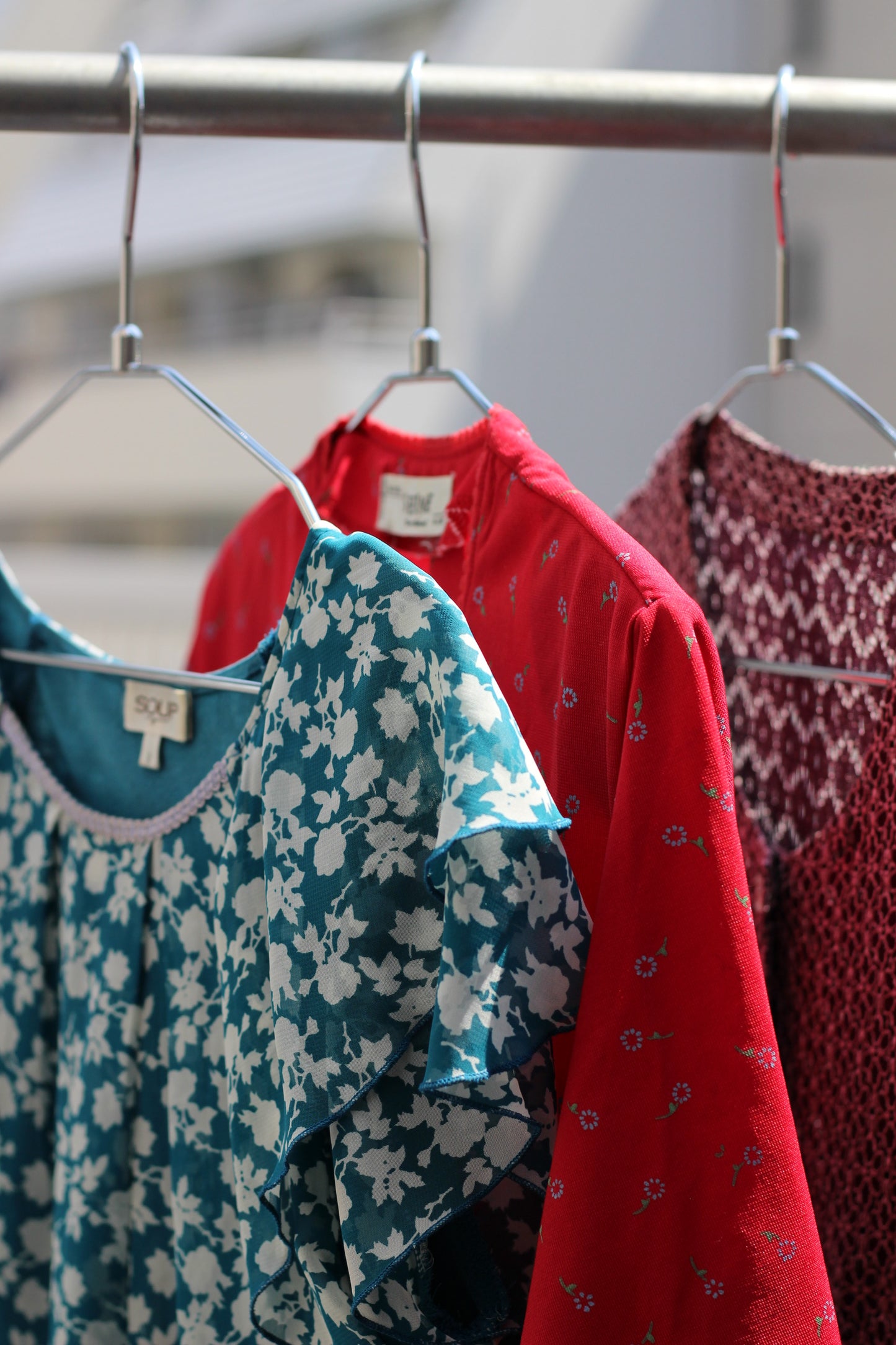 Vintage Small Flower Short Sleeve Blouse x8点