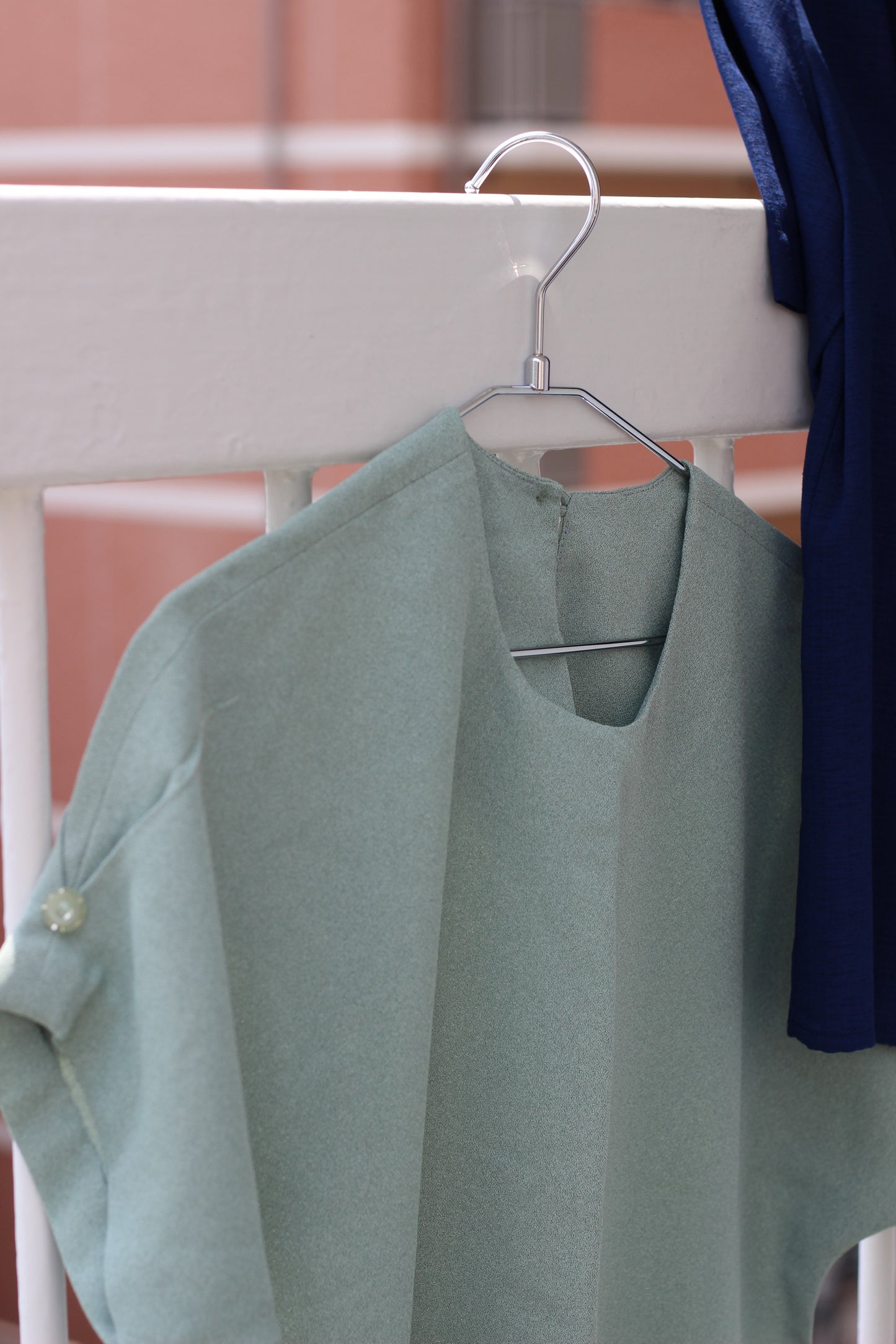 Vintage Simple Color Short Sleeve Blouse x10点