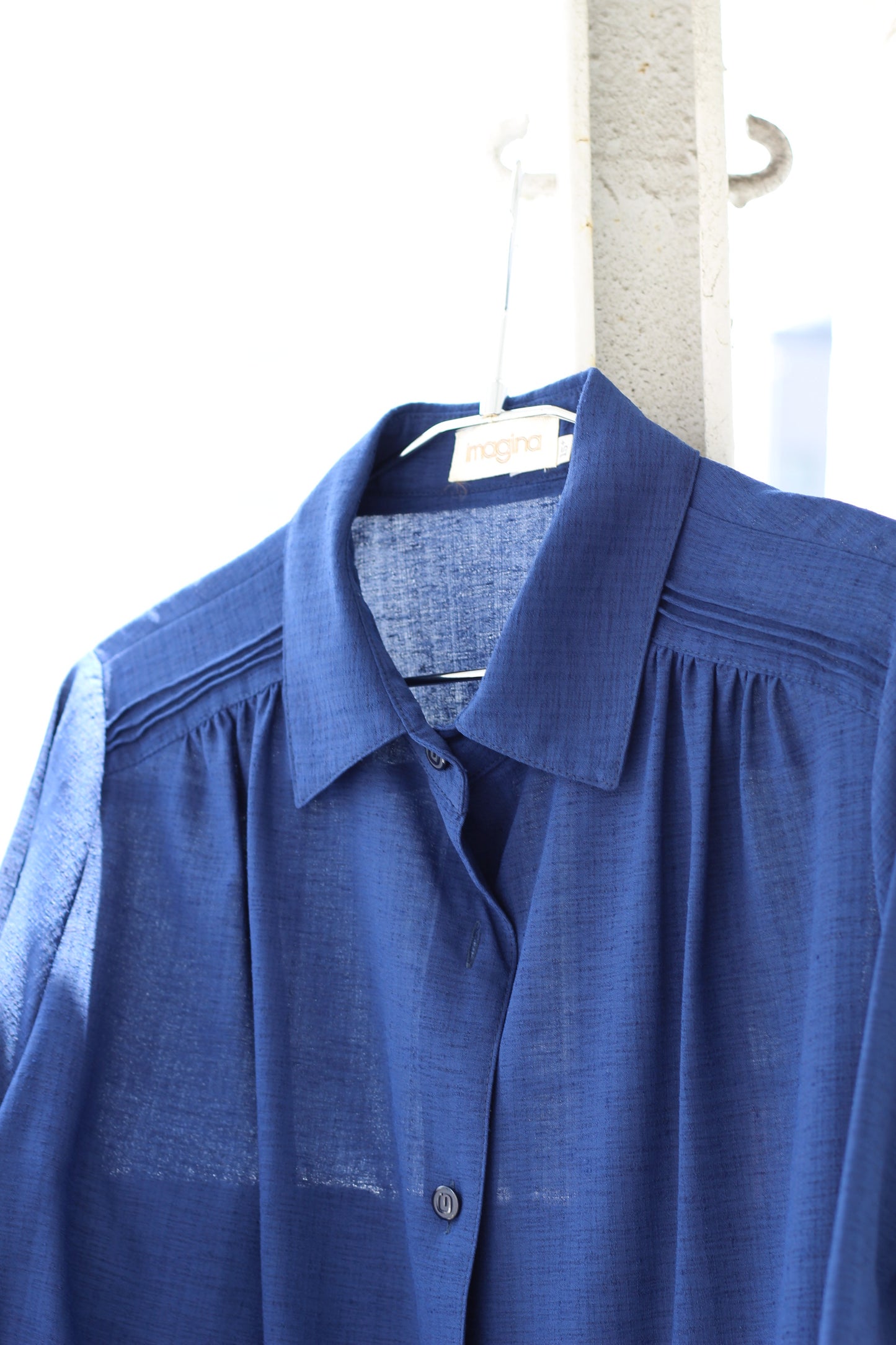 Vintage Simple Color Short Sleeve Blouse x10点