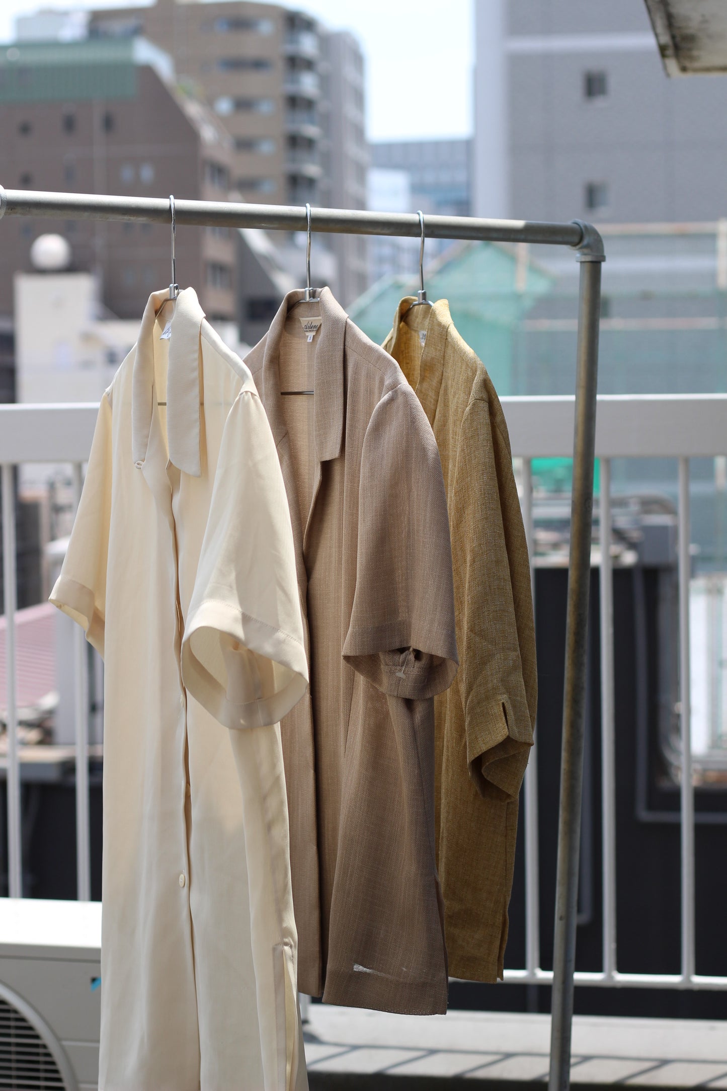 Vintage Simple Color Short Sleeve Blouse x10点