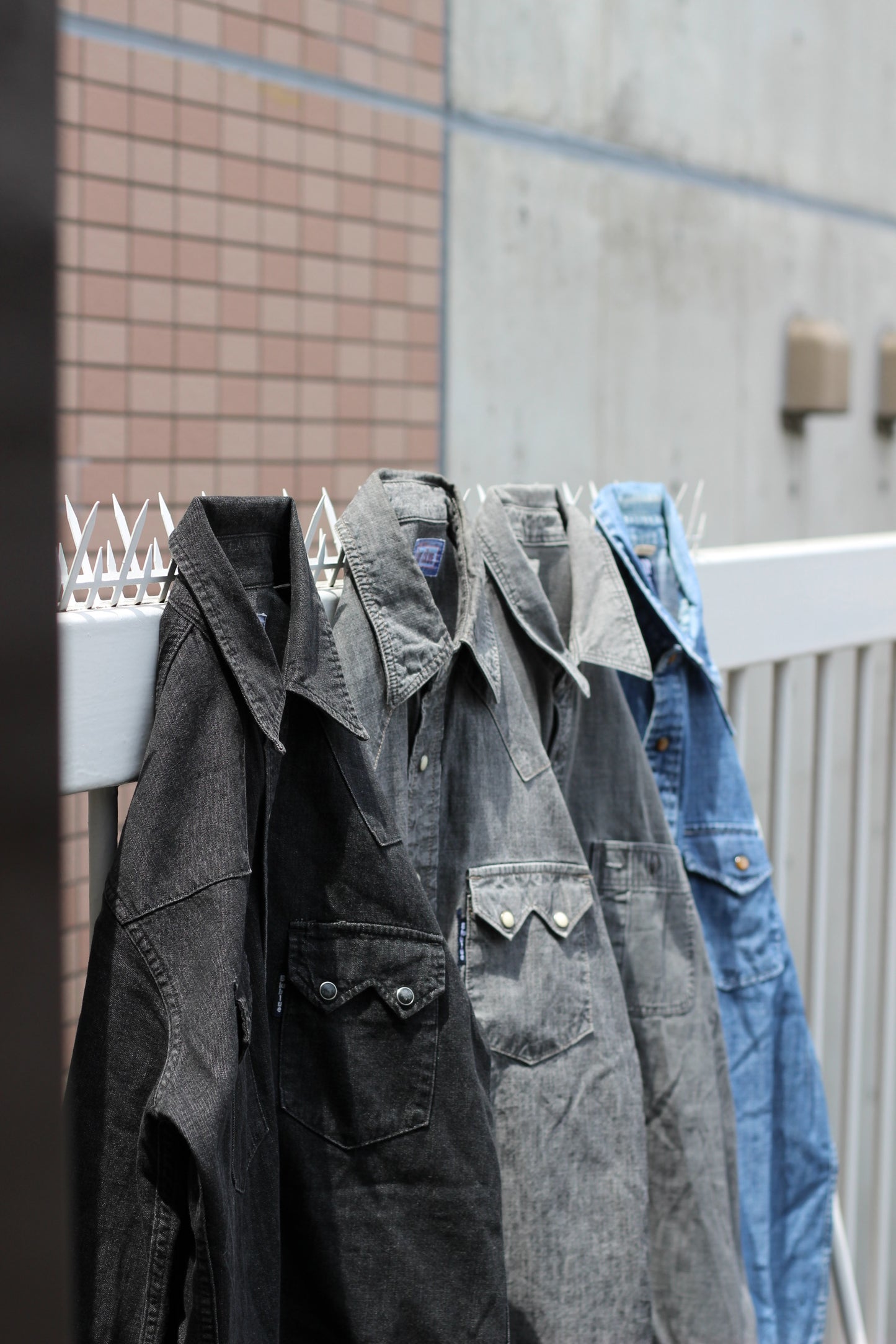 Denim Western Shirt x4点