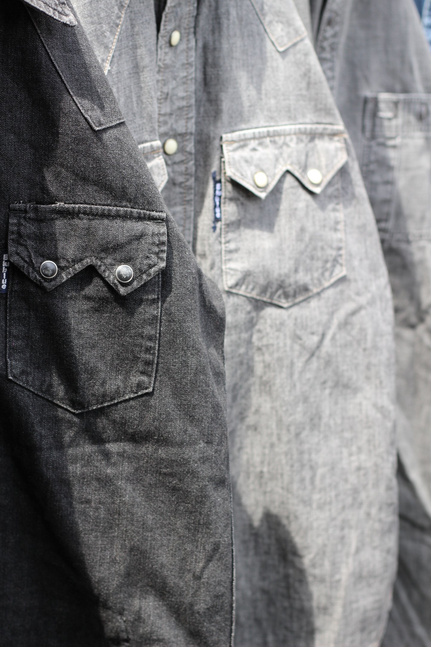 Denim Western Shirt x4点