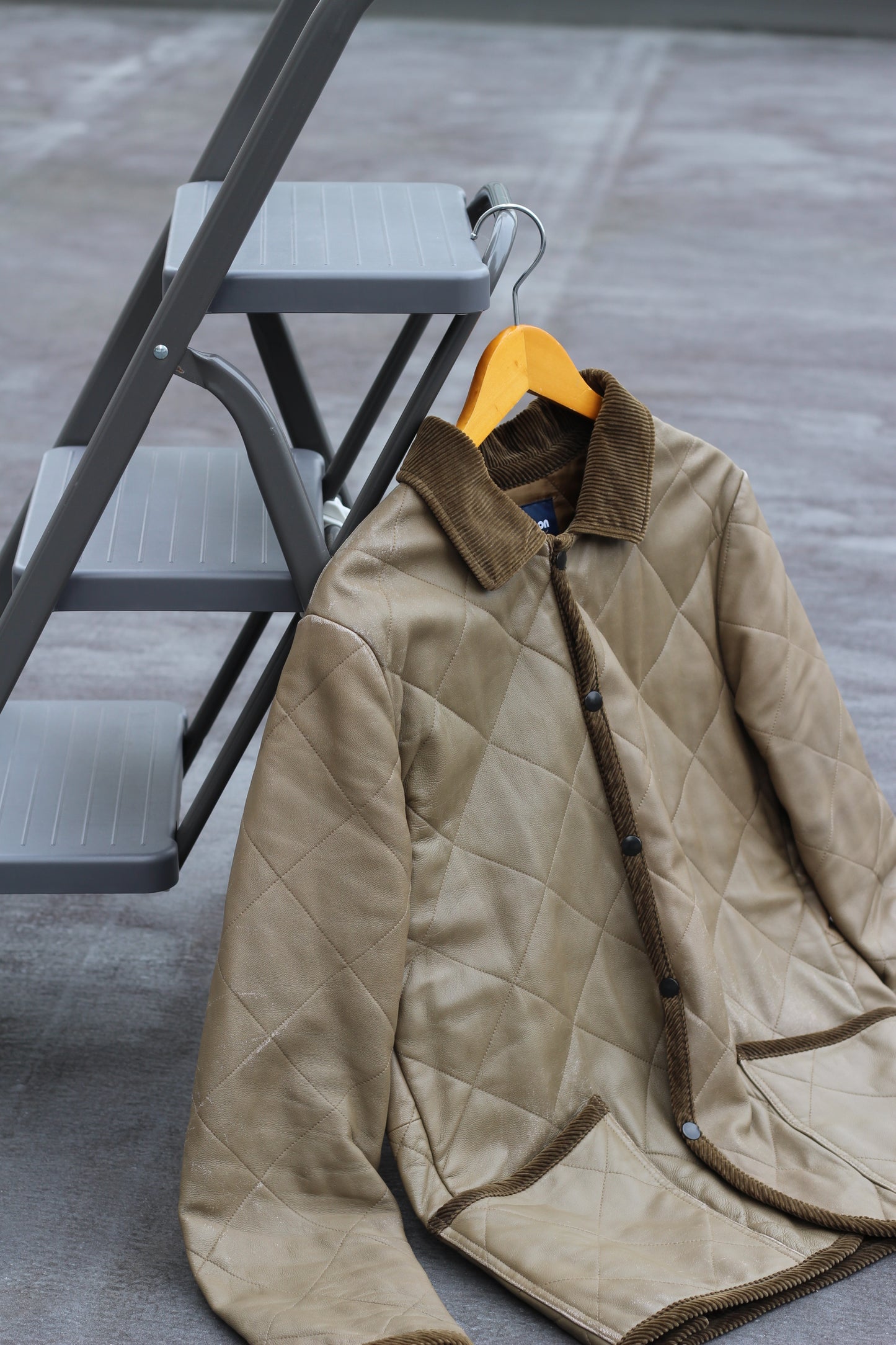 Men's Quilted Leather & Double-Breasted Leather Jackets x2点