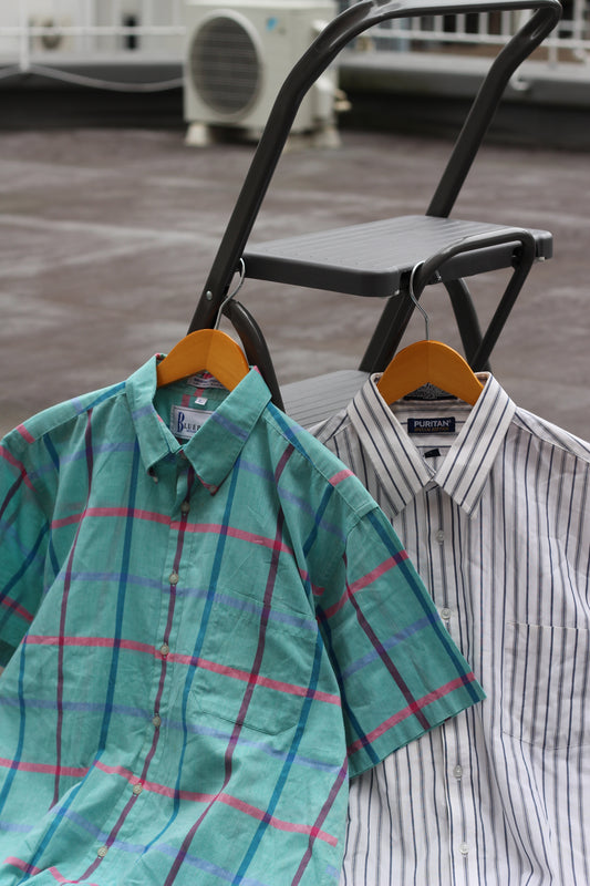 Made In USA Men's Vintage Short-Sleeve Shirt x2点