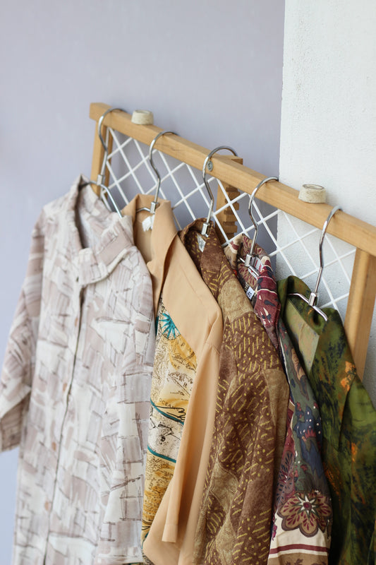 Vintage Design Short Sleeve Shirt Blouse x10点