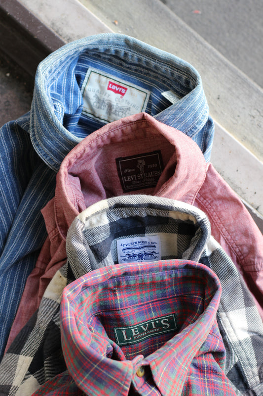 Men's Levi's Long Sleeve Shirt x4点