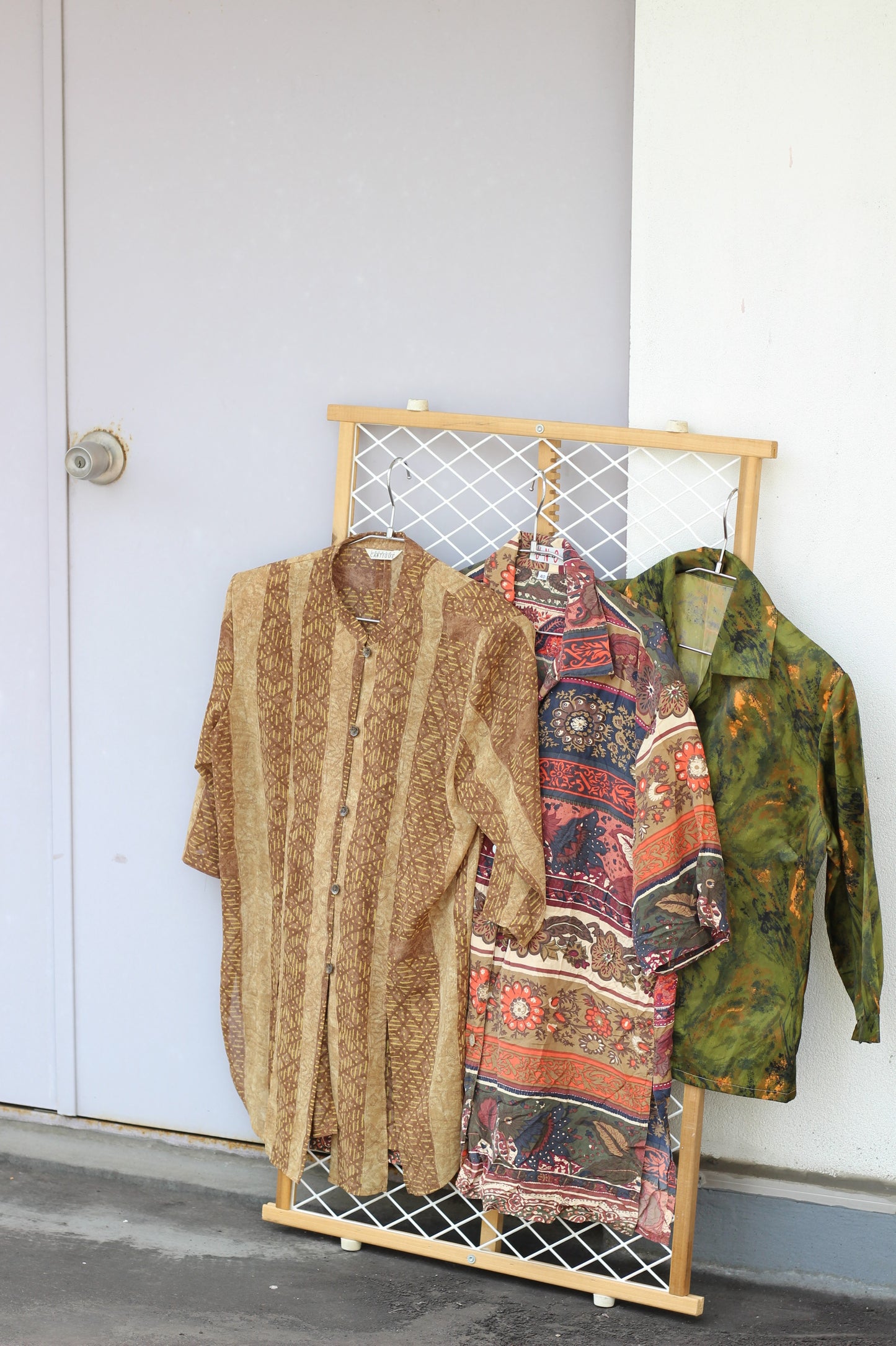 Vintage Design Short Sleeve Shirt Blouse x10点