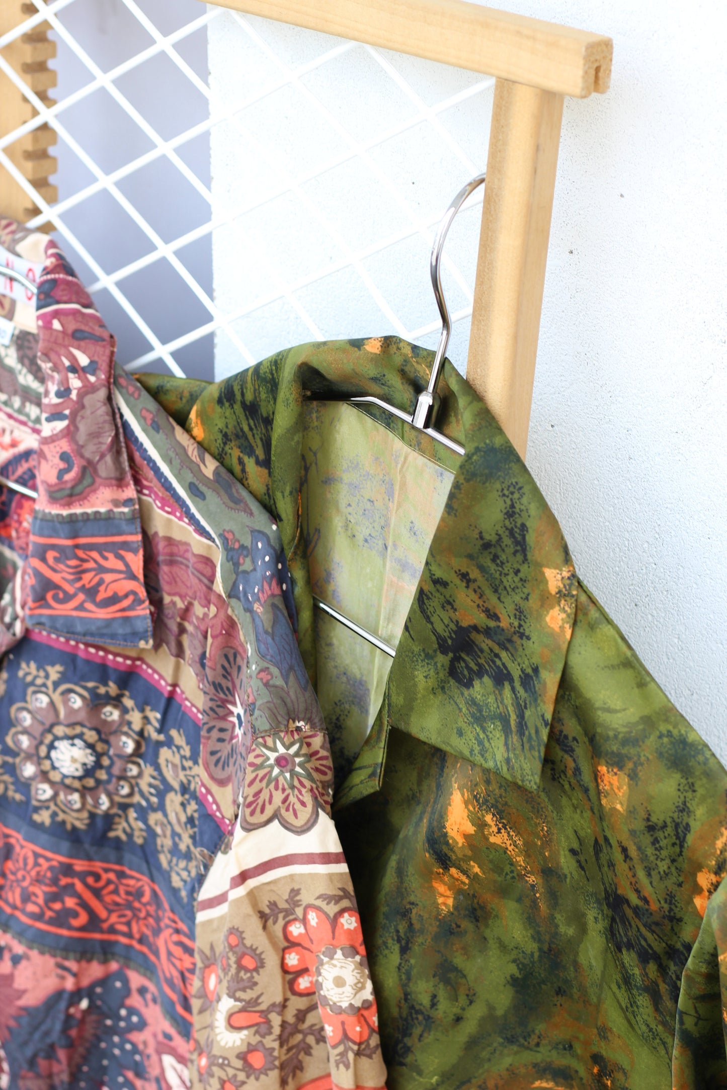 Vintage Design Short Sleeve Shirt Blouse x10点