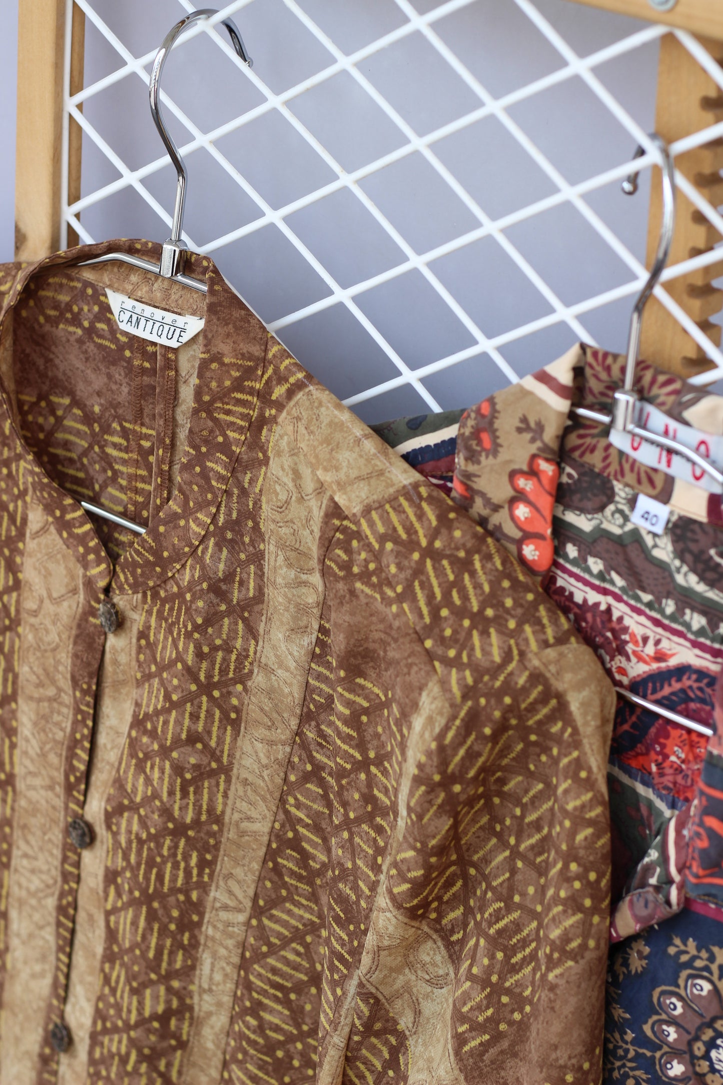Vintage Design Short Sleeve Shirt Blouse x10点