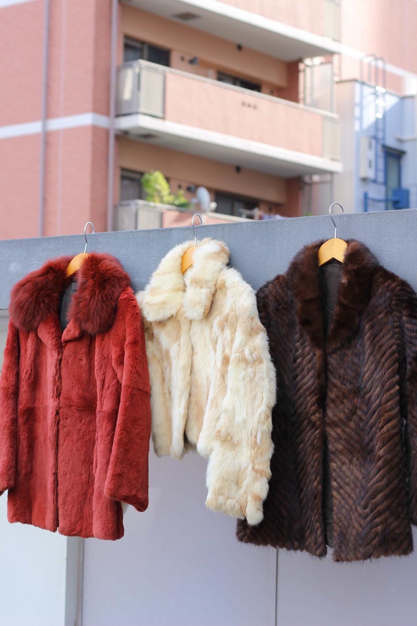 Ladies vintage far jacket x8点