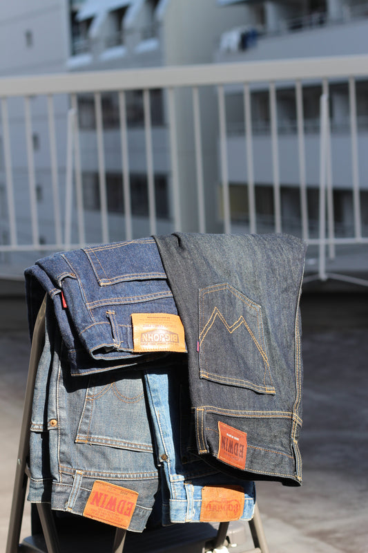 Men's Edwin & Big John & Bobson Denim Pants x4点