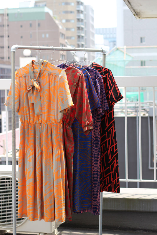 Vintage Design Short Sleeve One-Piece x10点