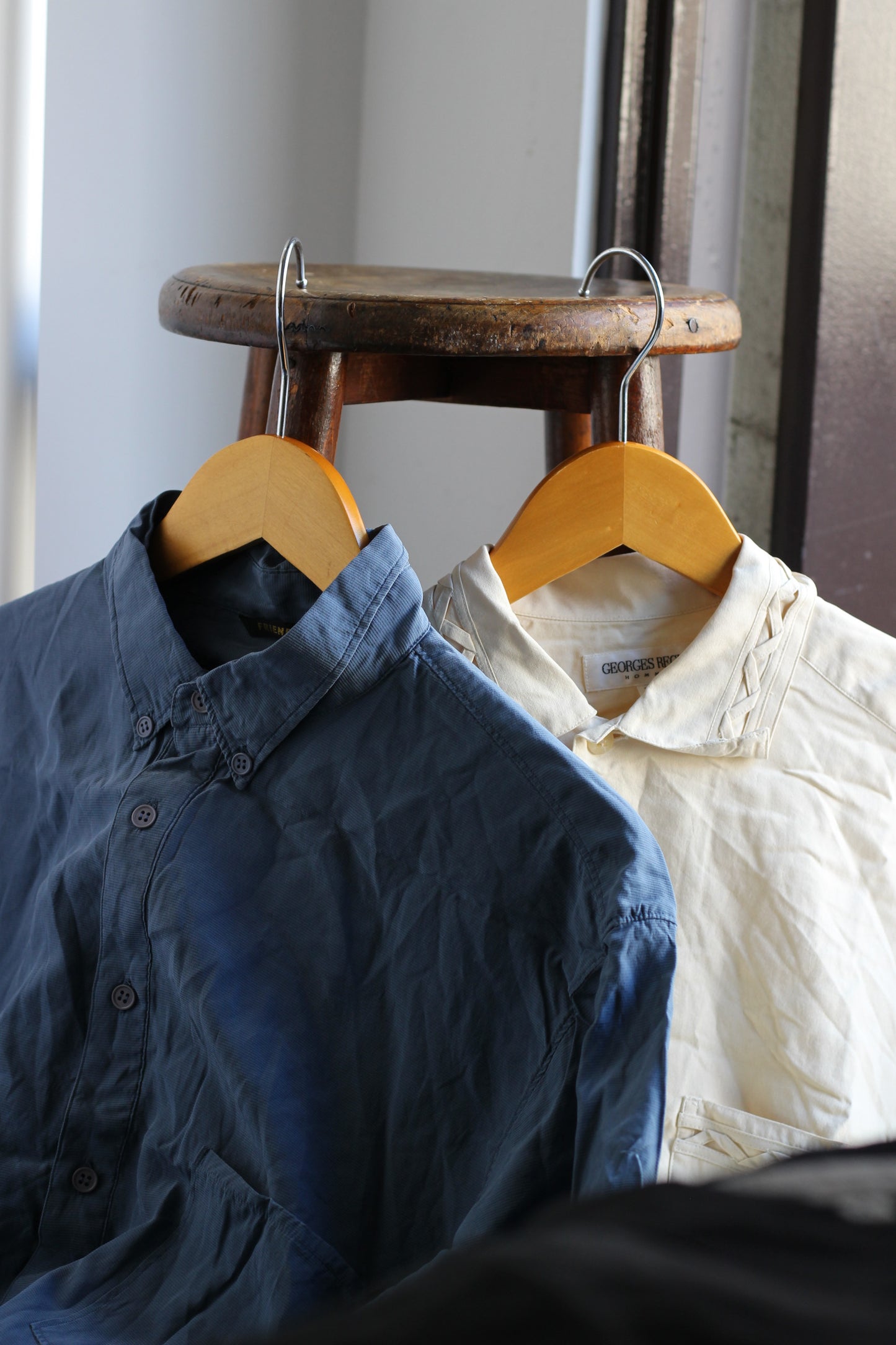Men's 100% Silk Long Sleeve Shirt x5点