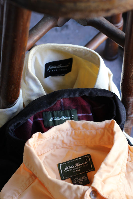 Men's Eddie Bauer Oversize Long Sleeve Shirt x4点