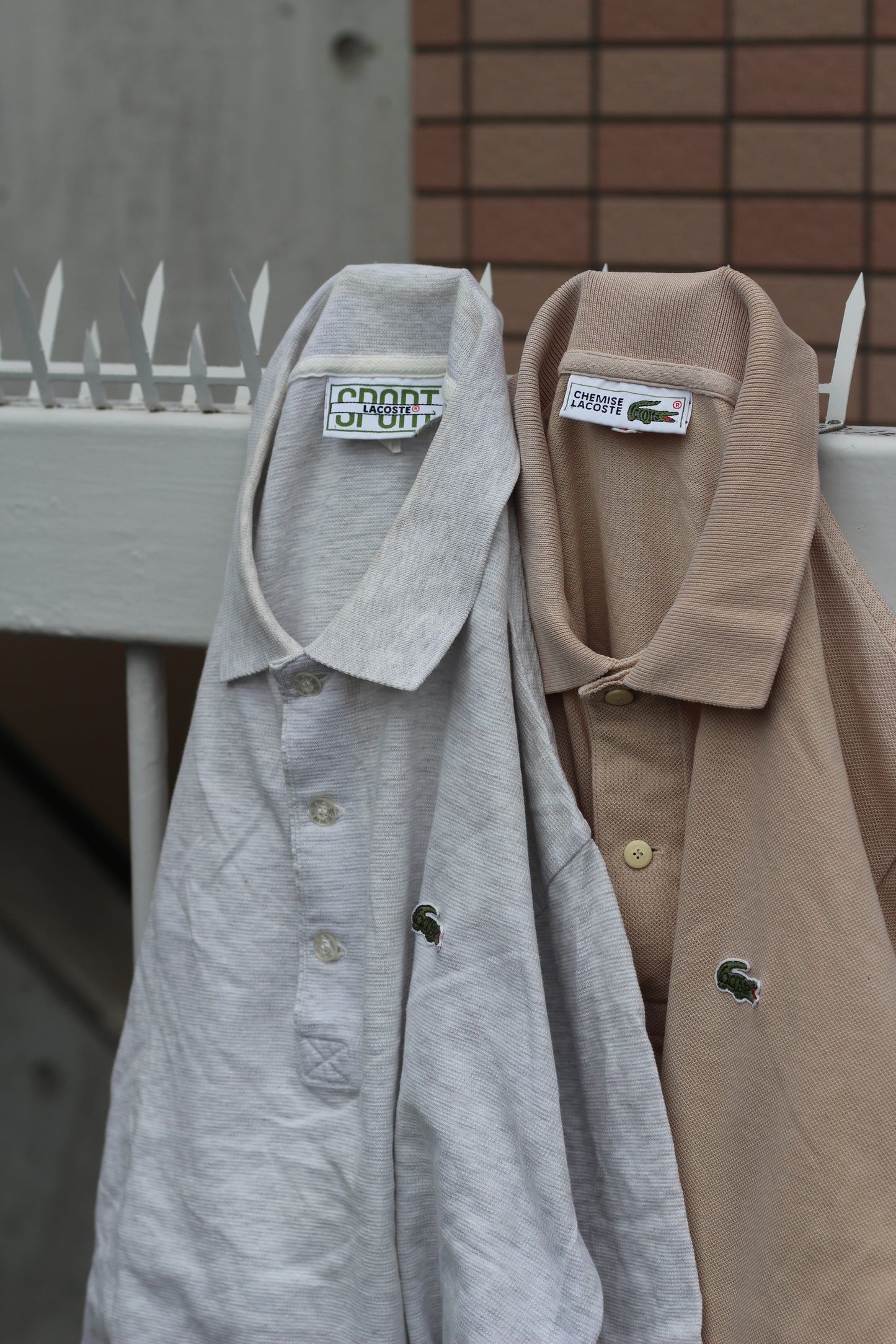 90's CHEMISE Lacoste Short Sleeve Polo Shirt x5点