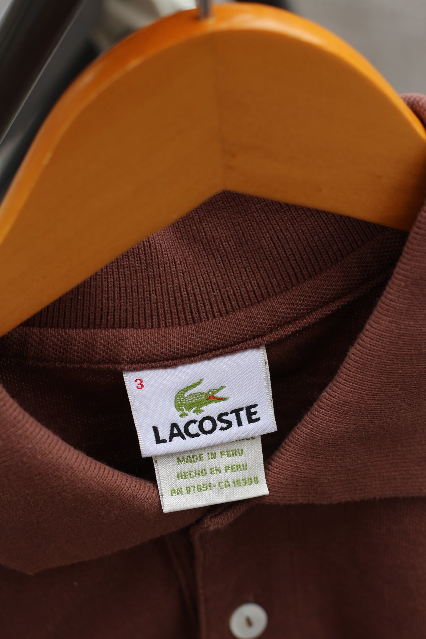 Made In France & Peru Lacoste Polo Shirt x2点