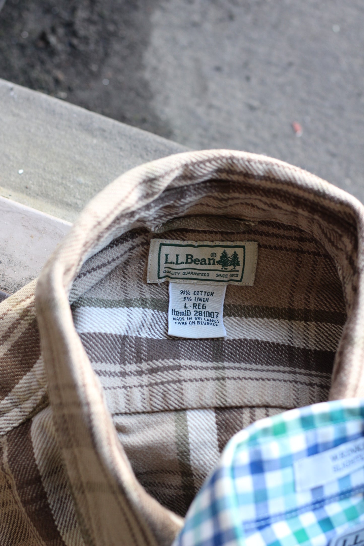 Men's L.L.Bean Long Sleeve Shirt x6点
