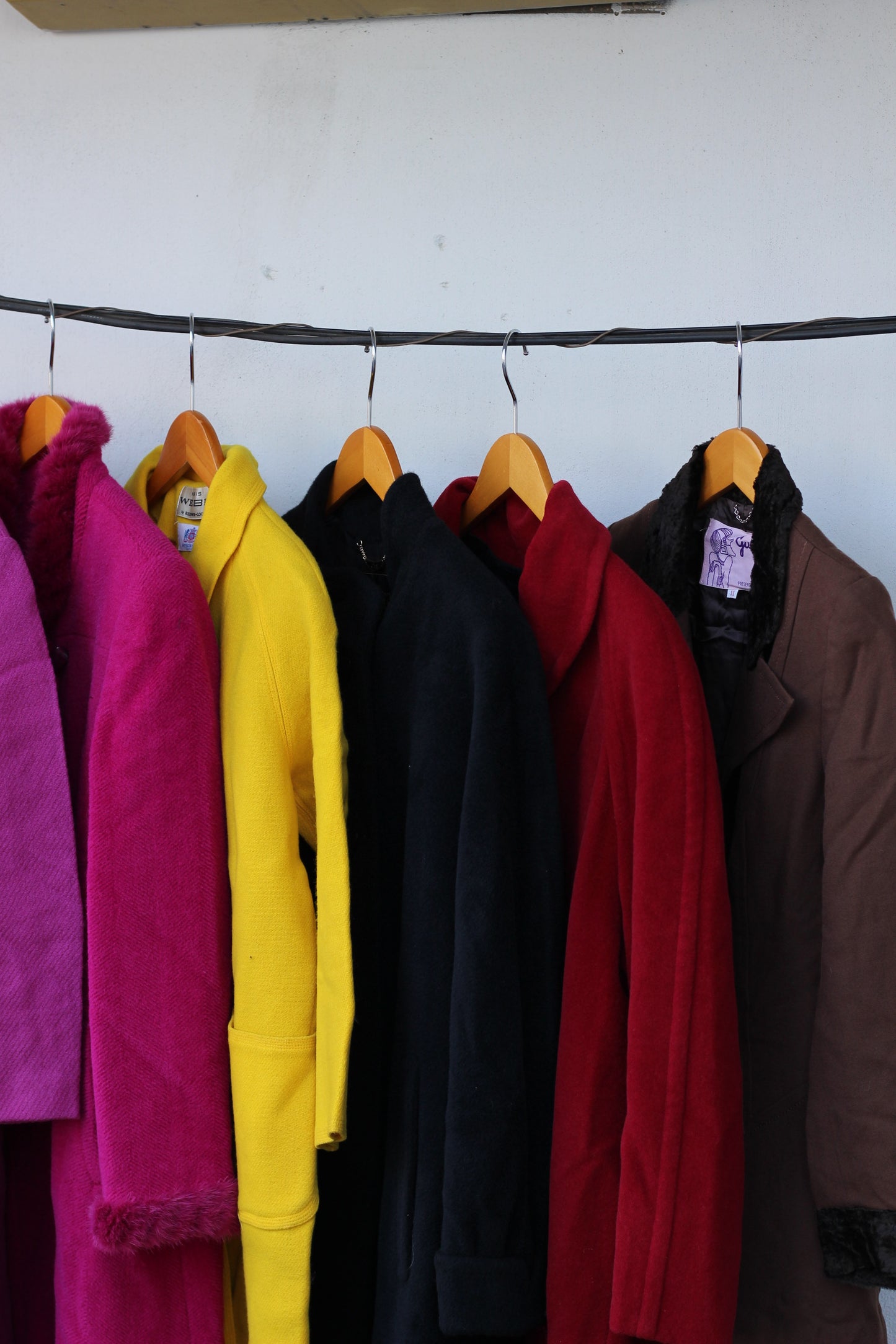 Ladies vintage color coat x6点