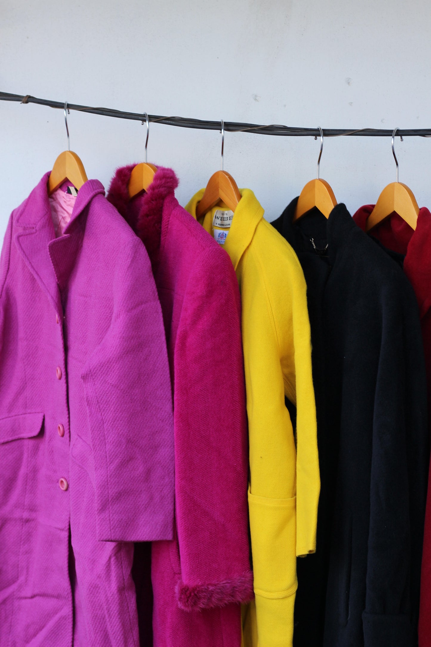 Ladies vintage color coat x6点
