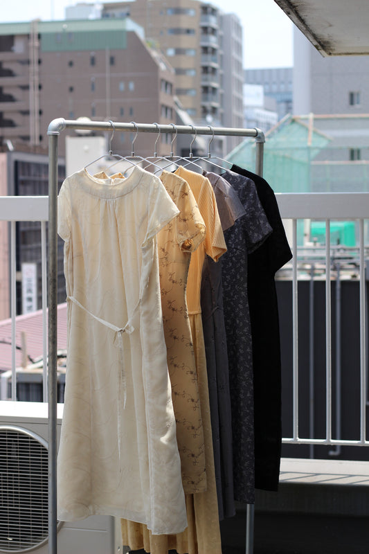 Vintage Embroidery Short Sleeve One-Piece x6点