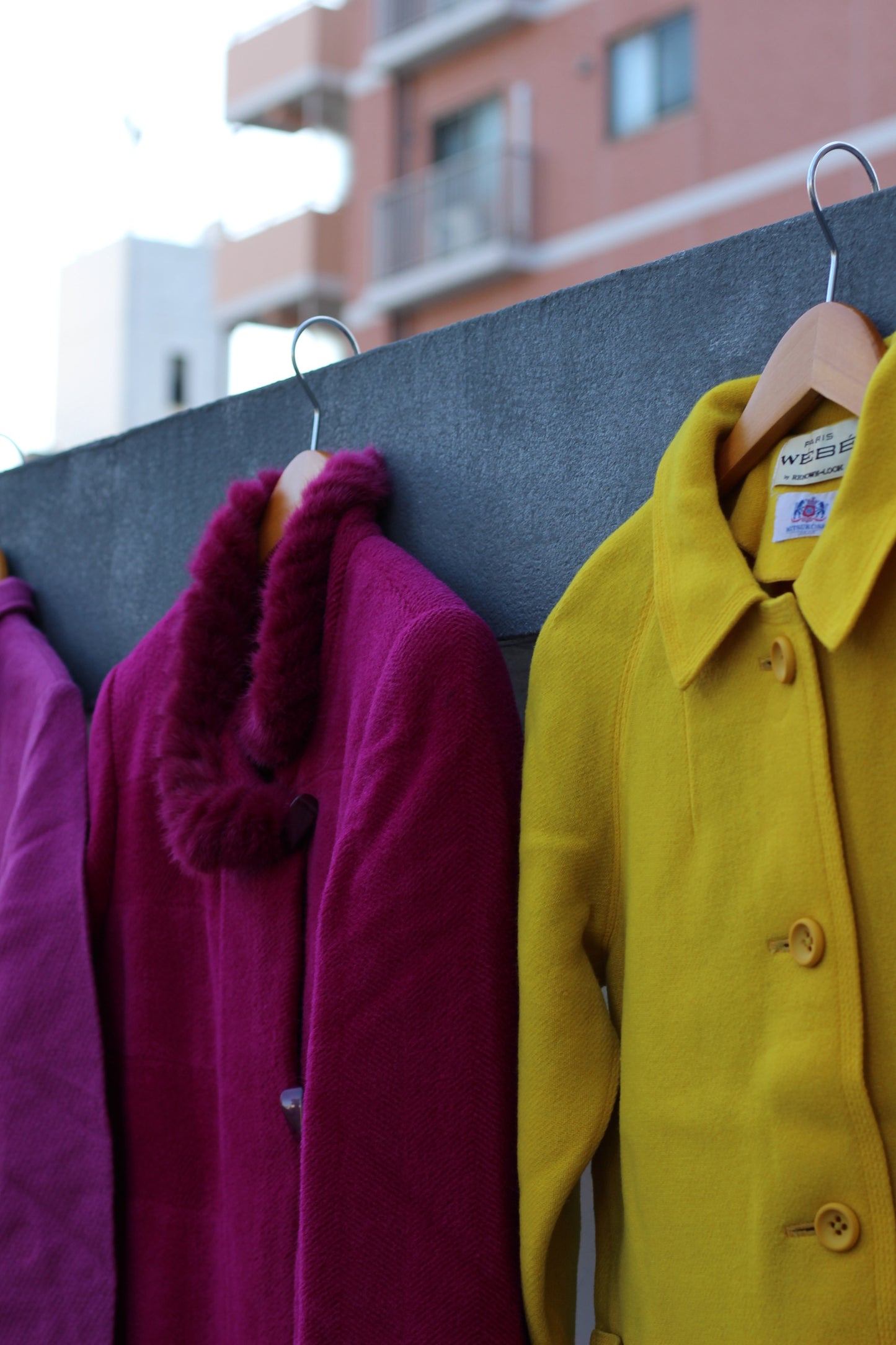 Ladies vintage color coat x6点