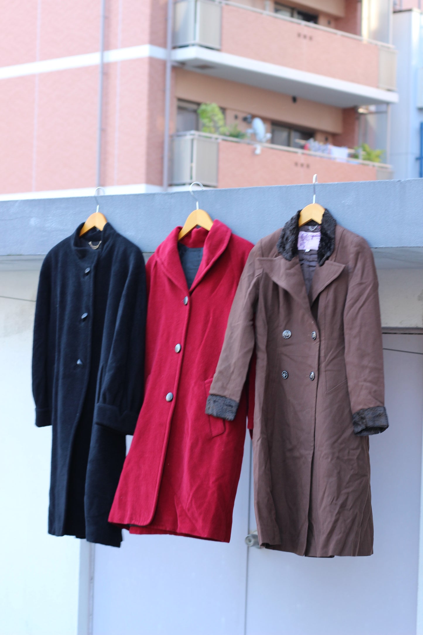 Ladies vintage color coat x6点