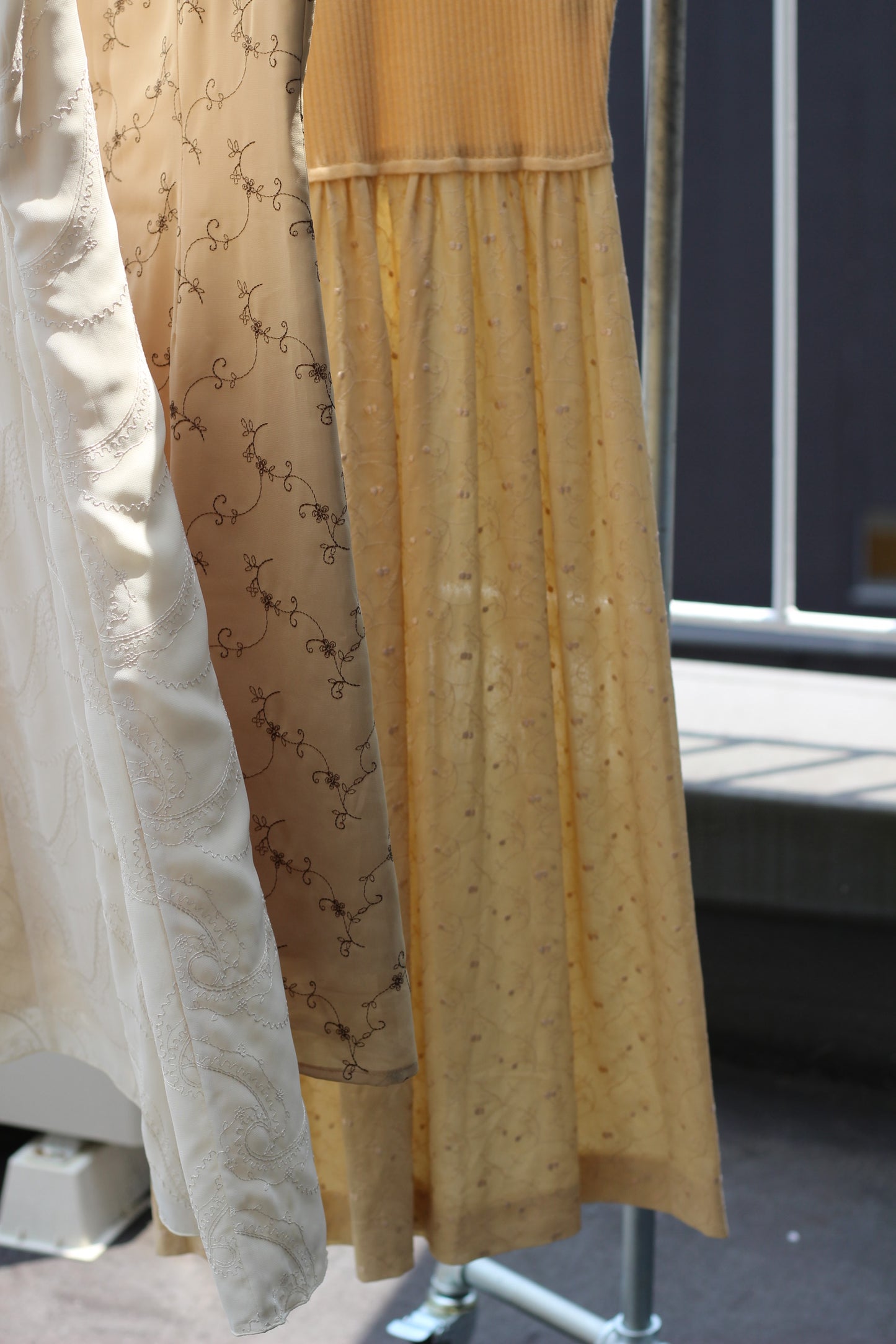 Vintage Embroidery Short Sleeve One-Piece x6点