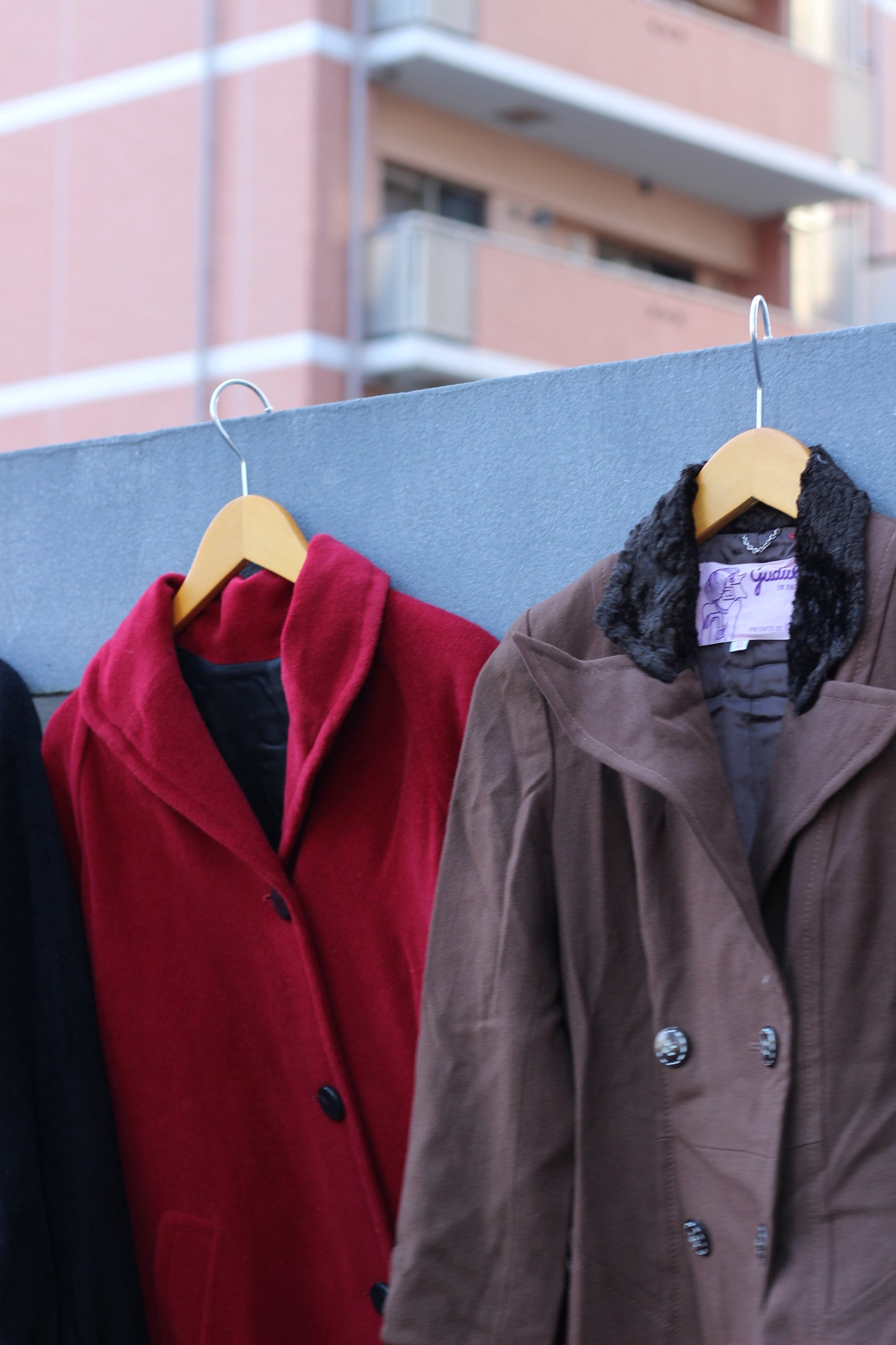 Ladies vintage color coat x6点