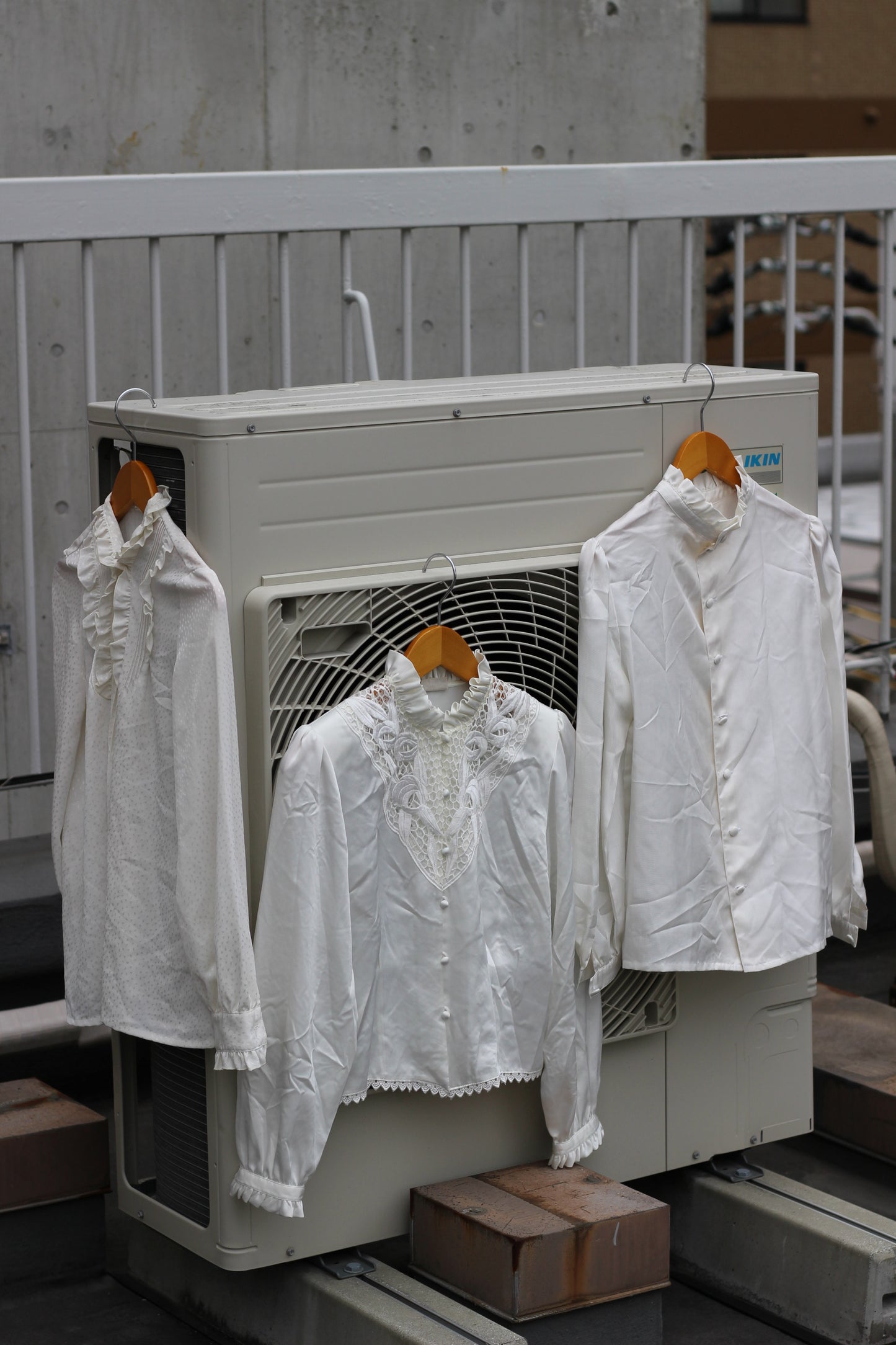 Women's Vintage Design Ruffle White Blouse x10点