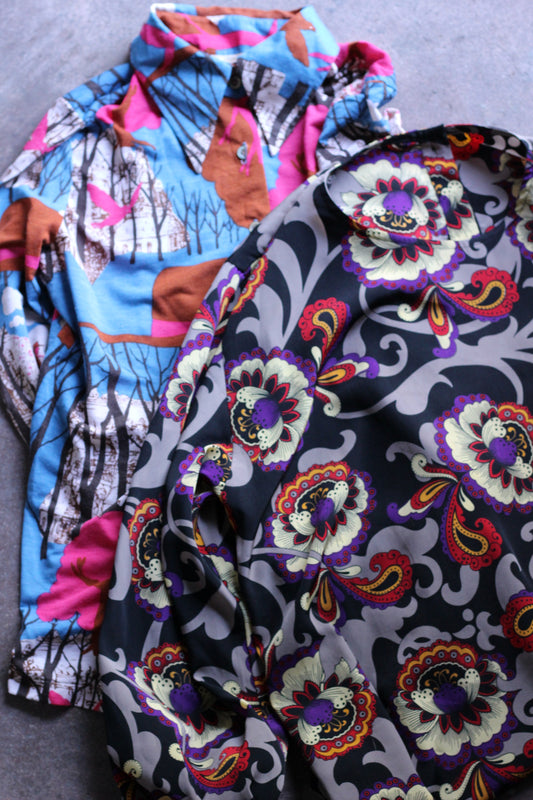 Ladies vintage design shirt x4点