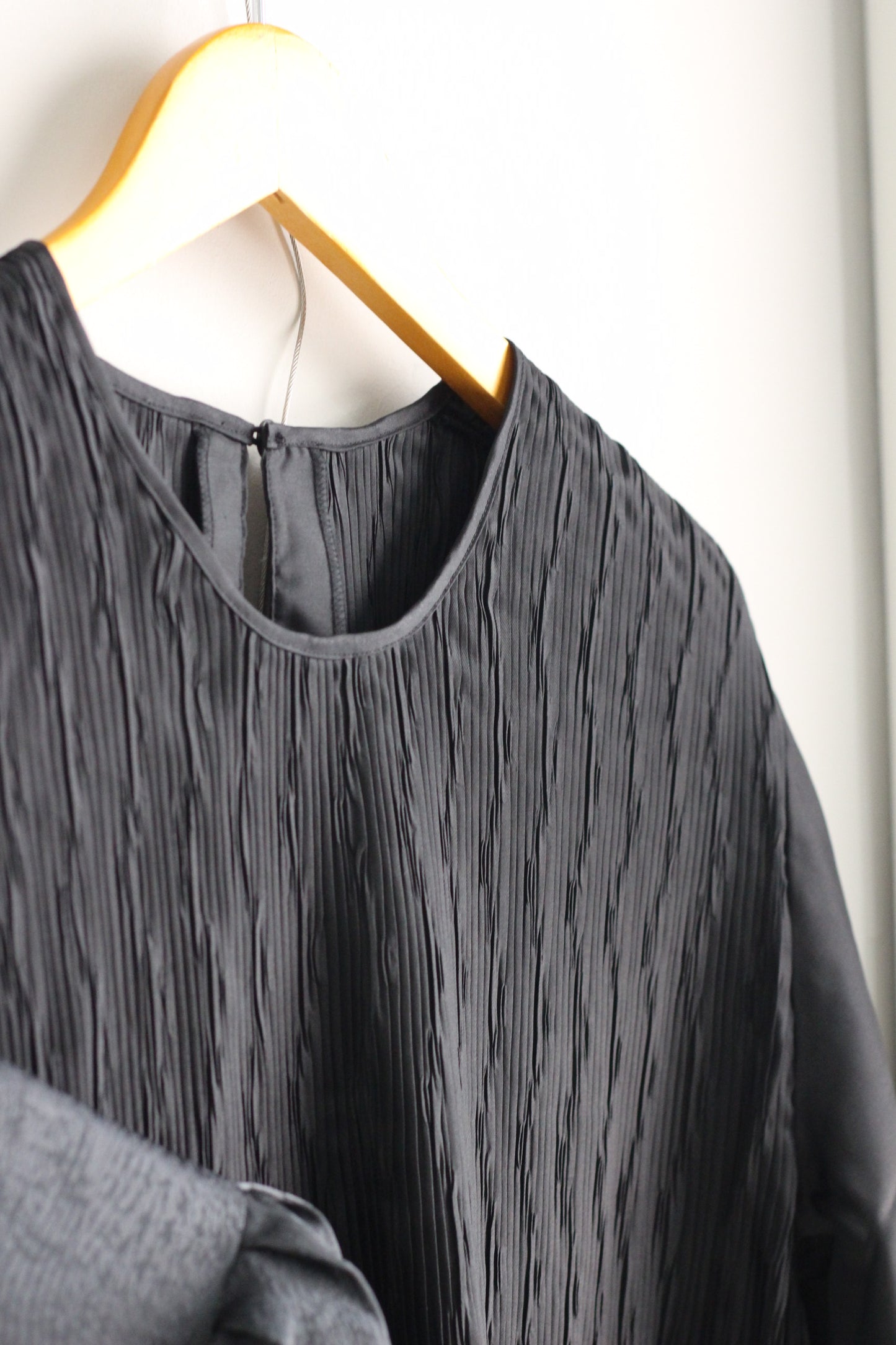 Vintage Black Design Long Sleeve Blouse x5点