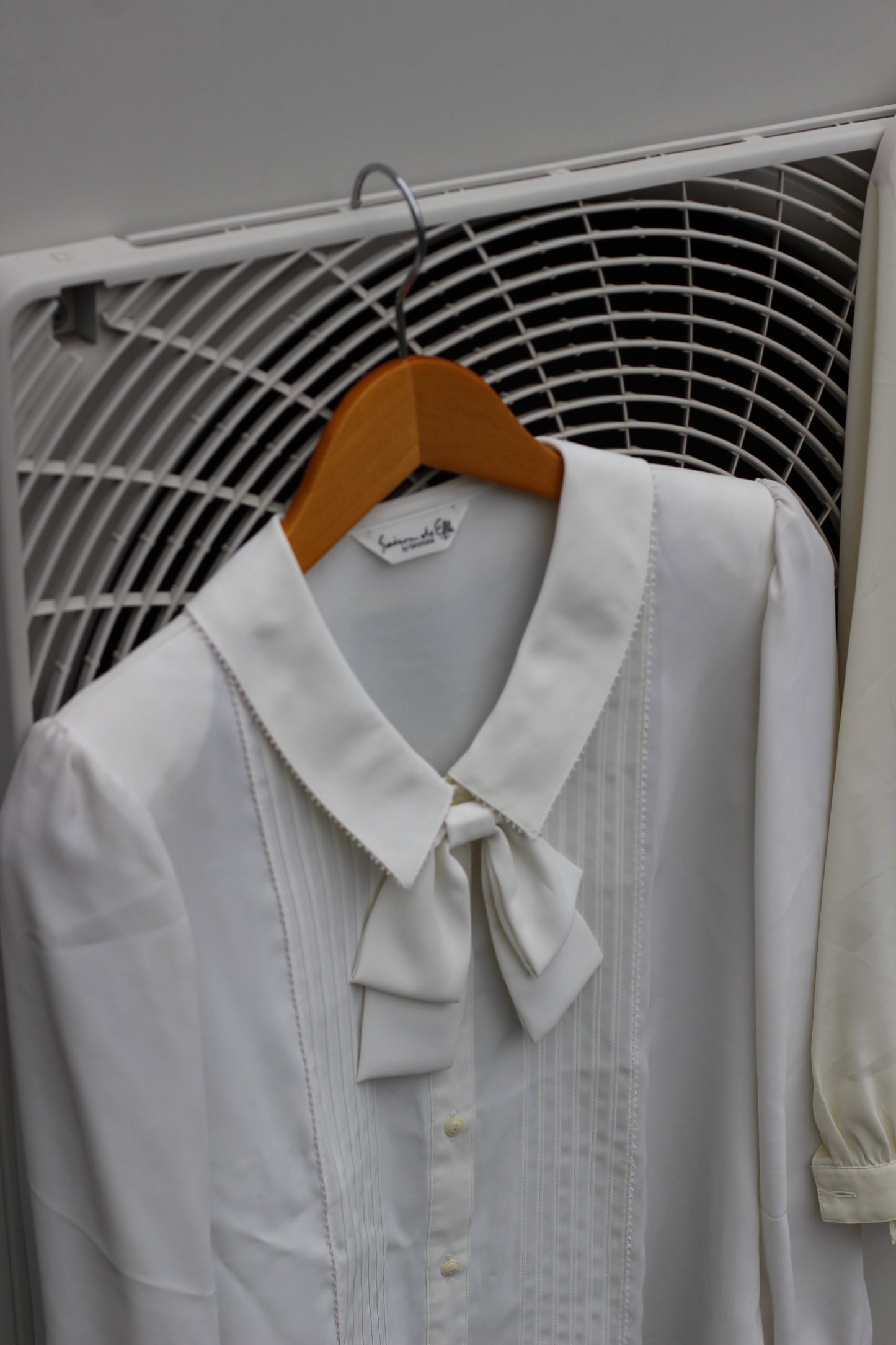 Women's Vintage Design Ruffle White Blouse x10点