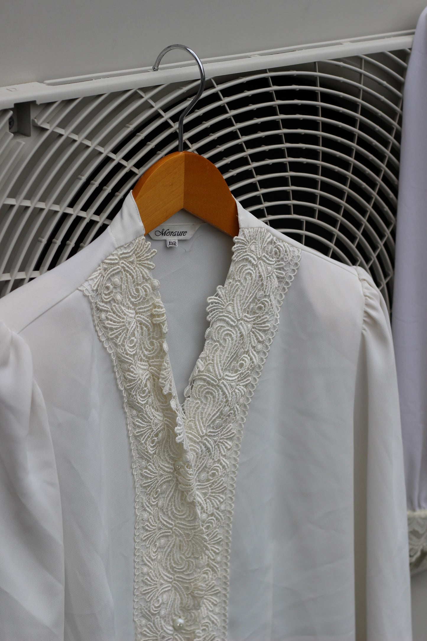 Women's Vintage Design Ruffle White Blouse x10点
