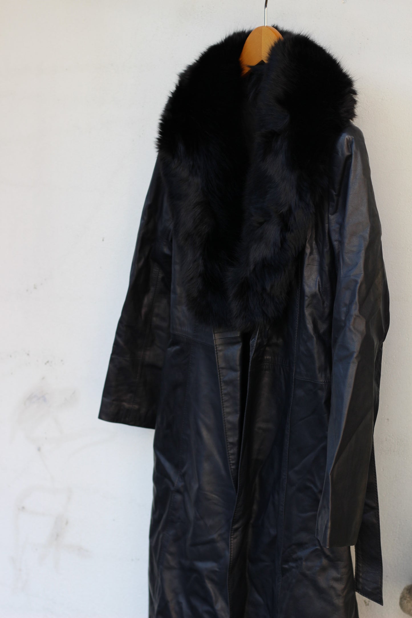 Ladies vintage leather coat & jacket x7点