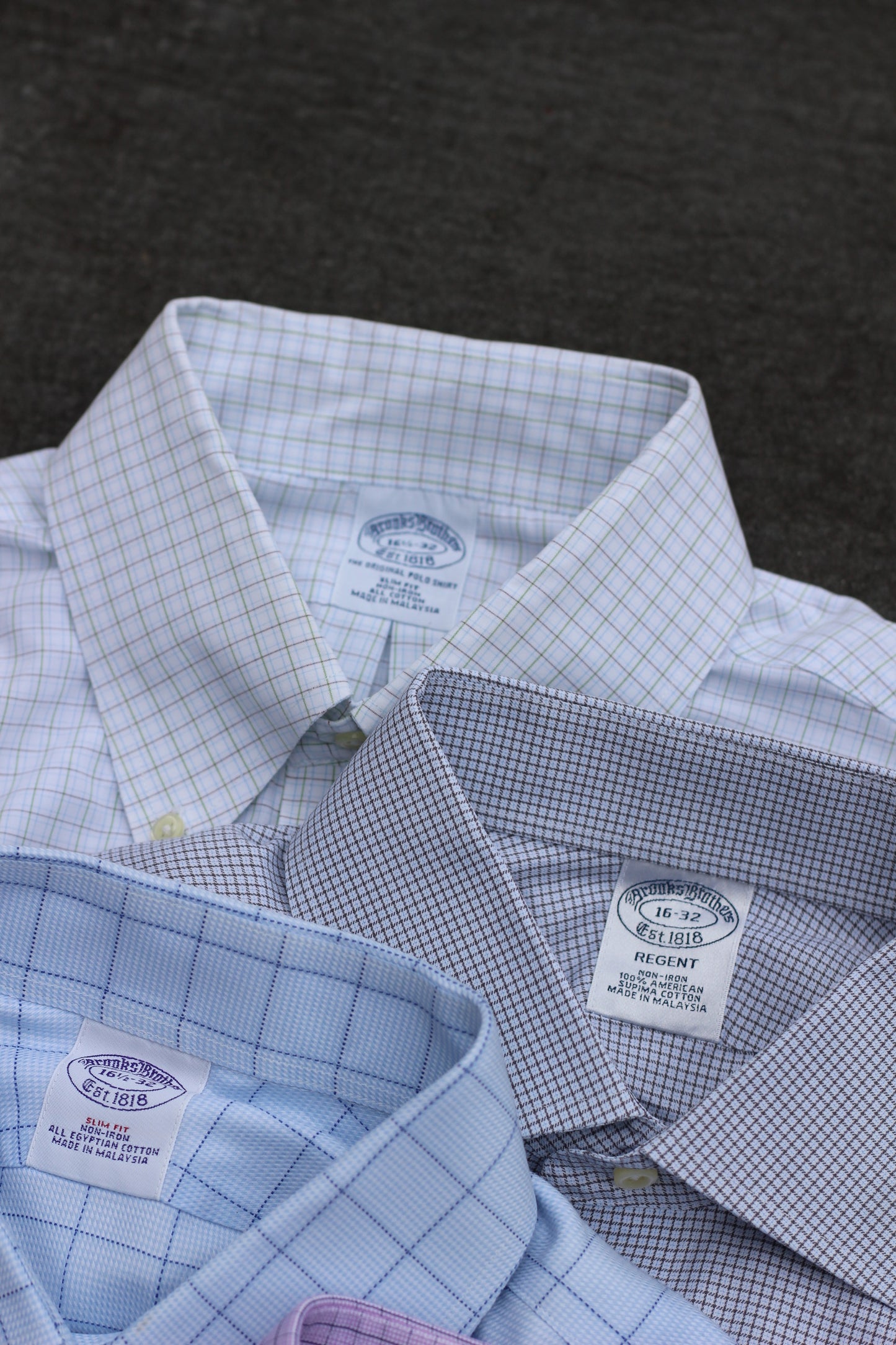 Men's Brooks Brothers Long Sleeve Shirt x8点