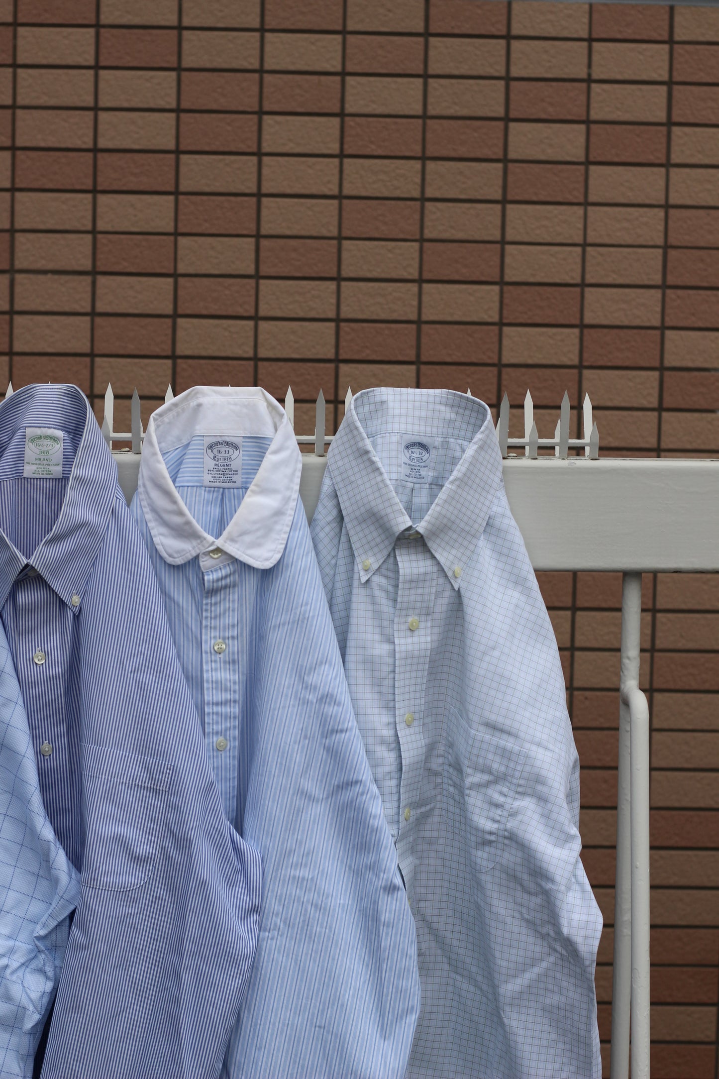 Men's Brooks Brothers Long Sleeve Shirt x8点