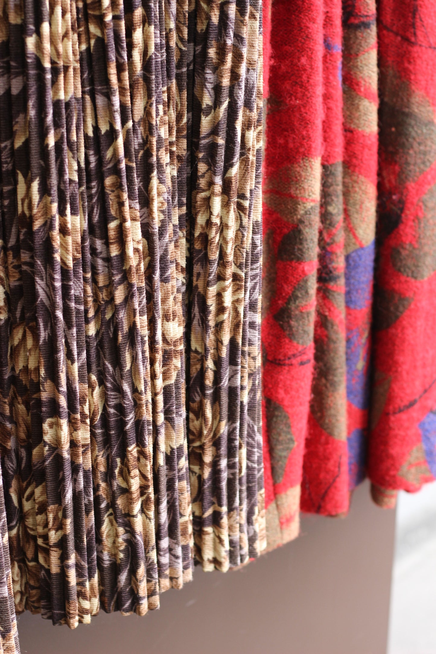 Vintage Flower Wool One-piece x2点