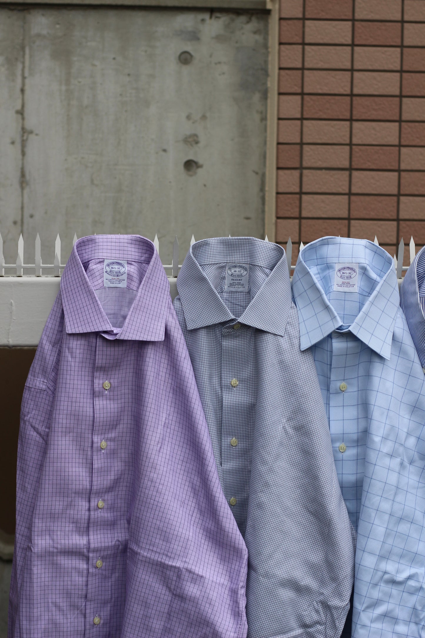 Men's Brooks Brothers Long Sleeve Shirt x8点