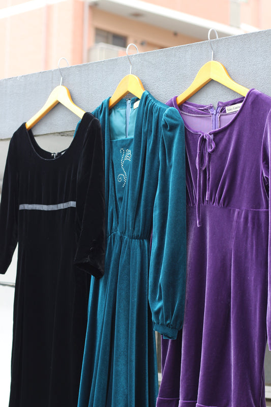 Vintage Velour One-piece x3点