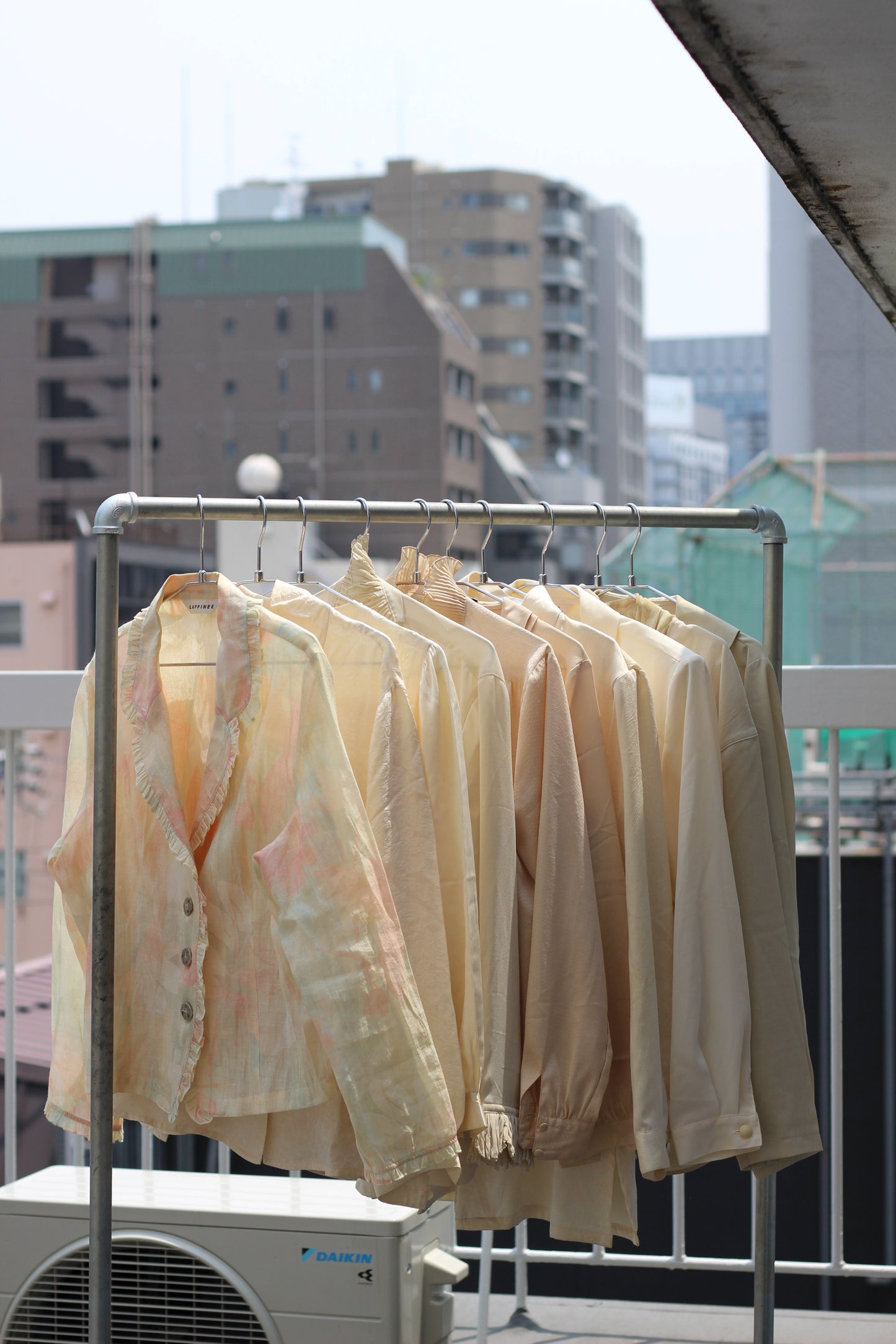 Vintage Beige Design Long Sleeve Blouse x10点