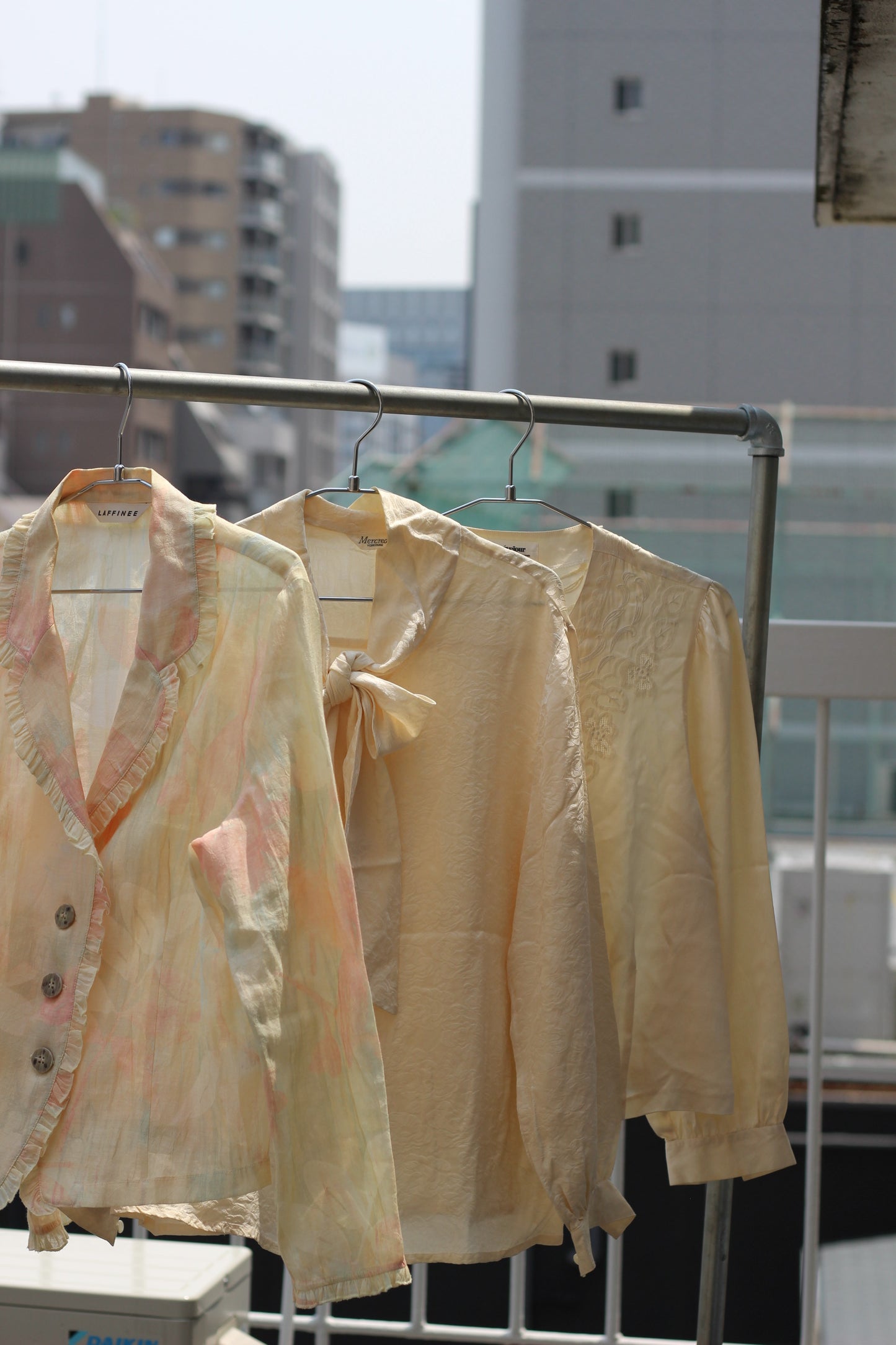 Vintage Beige Design Long Sleeve Blouse x10点
